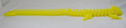 Articulated Lightning Dragon | Large 24in 3D Printed Flexi Toy