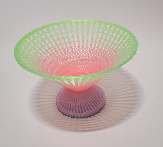 3D Printed Candy Dish Bowl | Modern Candy Holder | Small & Large Sizes | Desk Snack Bowl | Candy Tray | Home Decor Gift