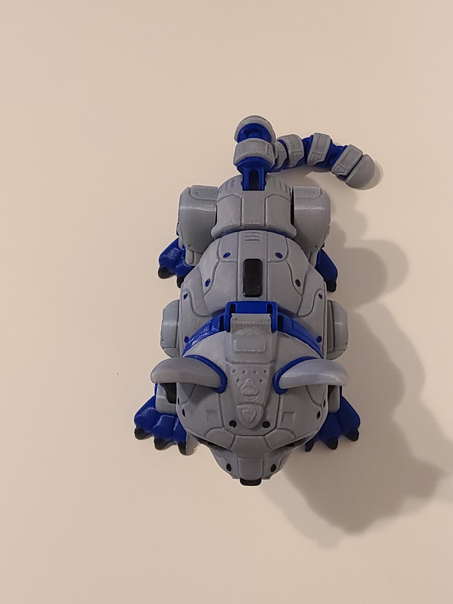 3D Printed Catbot Figure – Sci-Fi Hamster Pilot Desk Toy