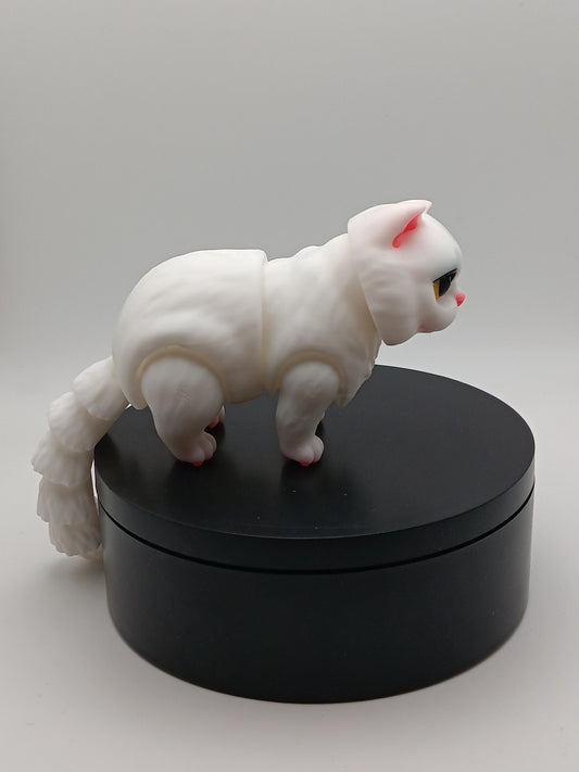 3D Printed Flexi Cat – Articulated Fidget Toy