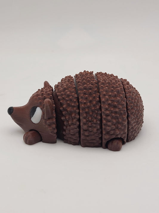 3D Printed Flexi Hedgehog – Articulated Fidget Toy, Desk Decor