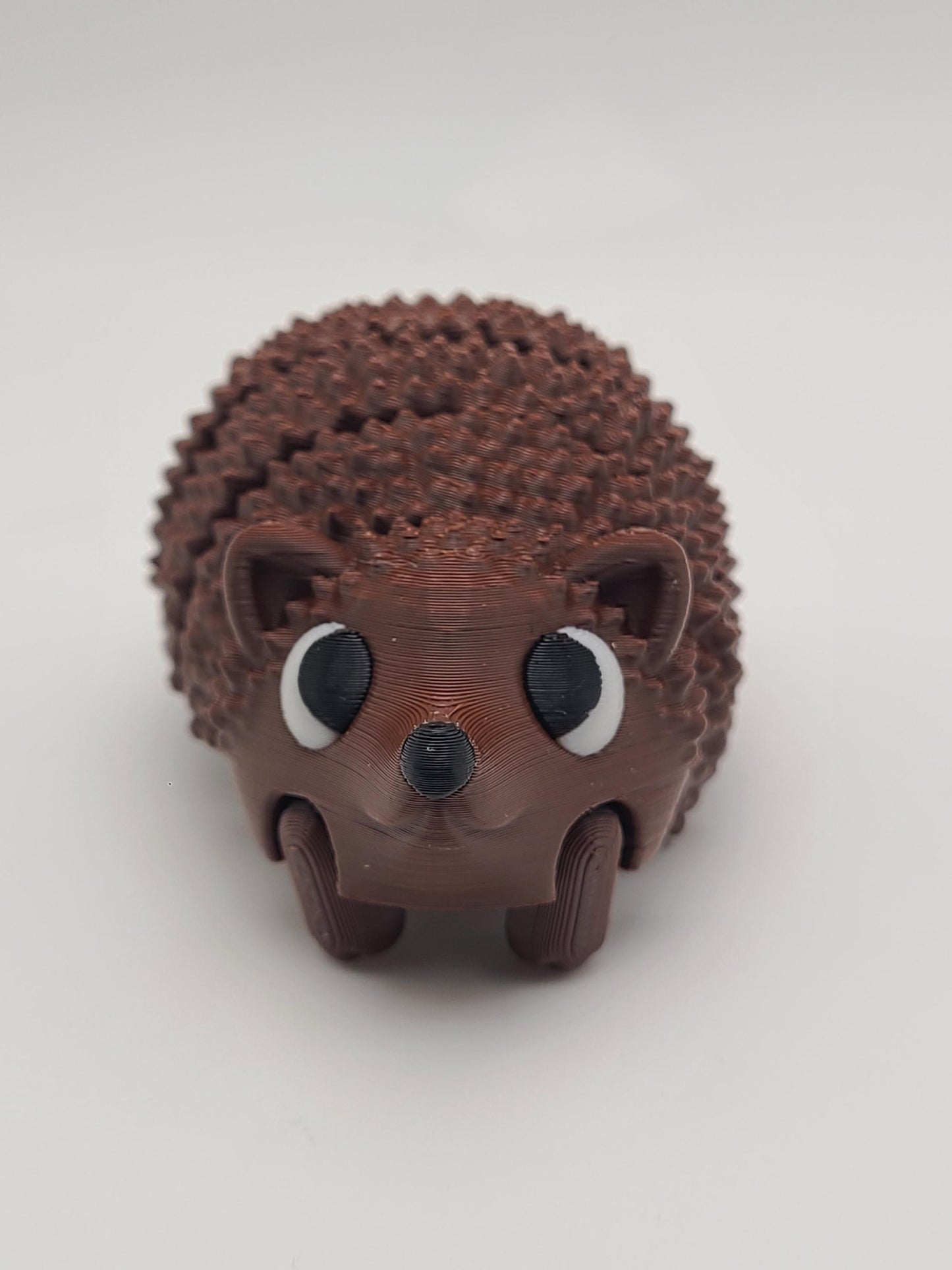 3D Printed Flexi Hedgehog – Articulated Fidget Toy, Desk Decor