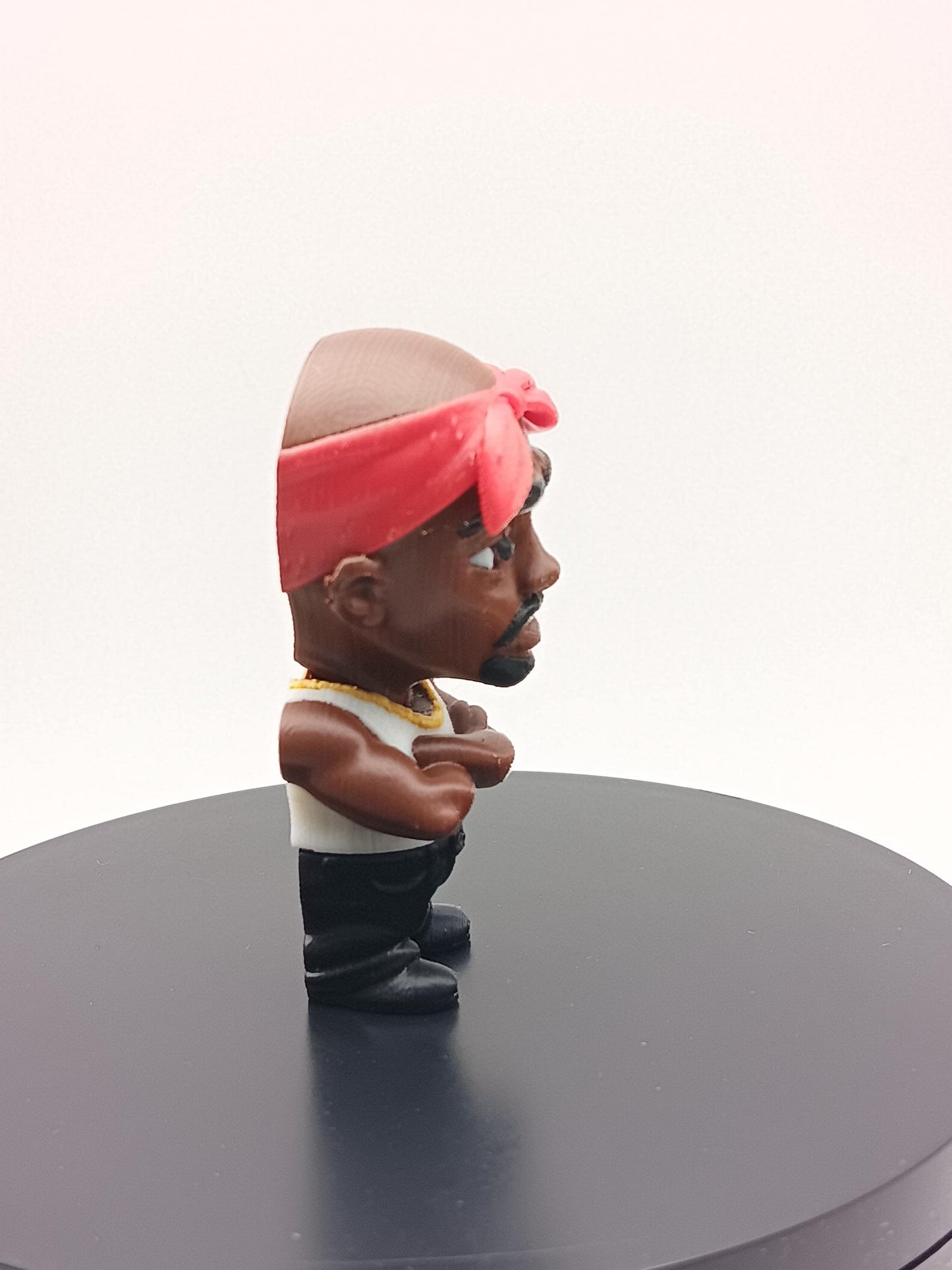 3D Printed Flexi 2Pac Inspired Toy | Collectible Model | Rap Hip Hop Gift
