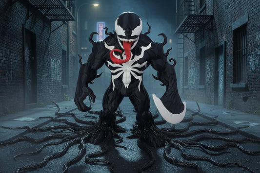 11” Tall 3D Printed Venom Figure
