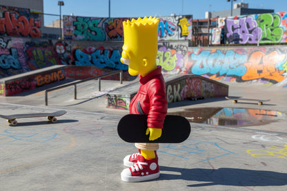11” Urban Street Style Bart Statue