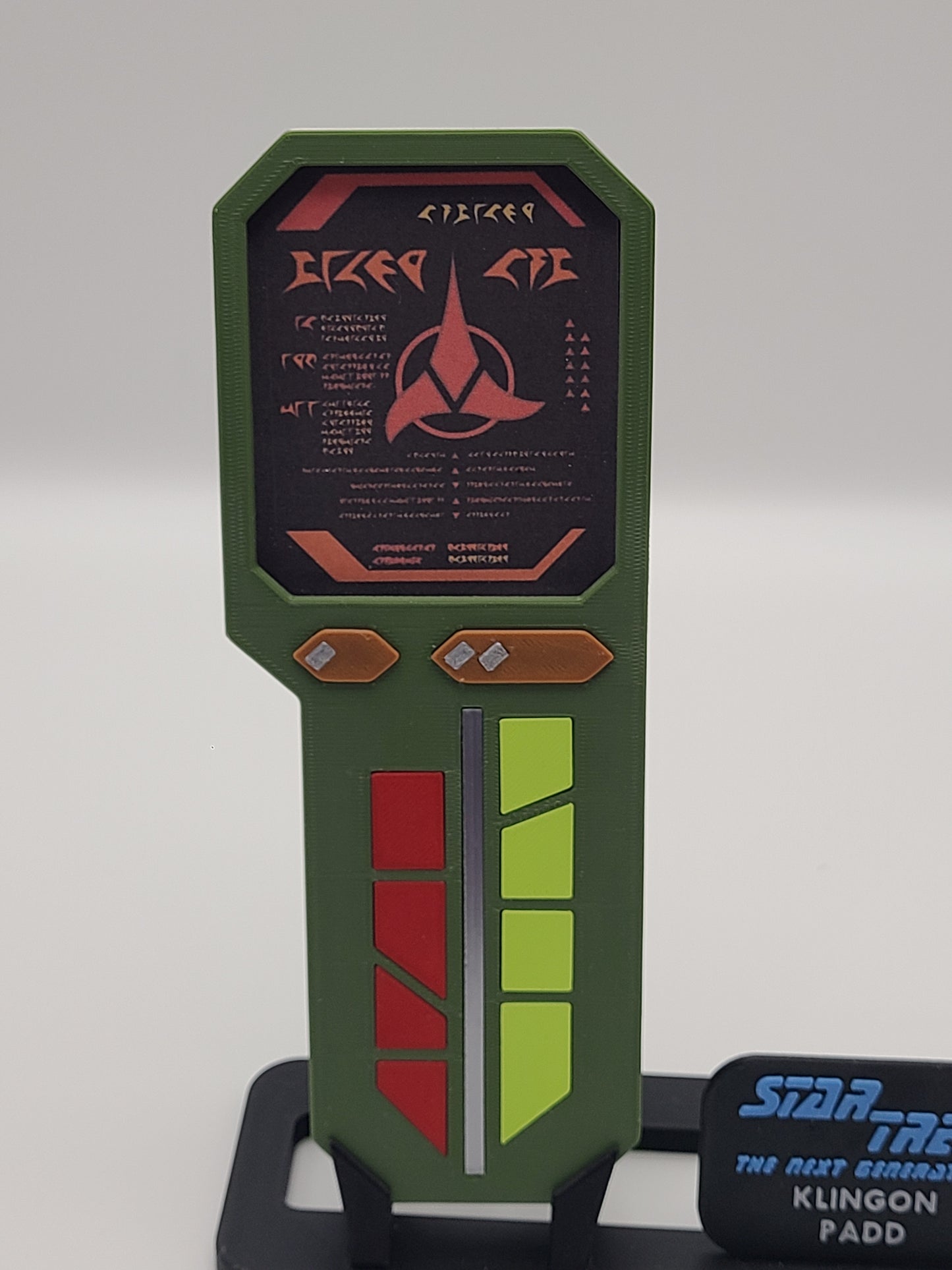 Klingon PADD Replica with Display Stand