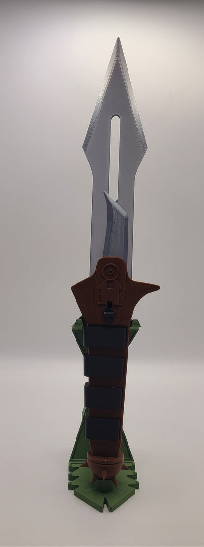Klingon D’k Tahg Knife Replica with Display Stand