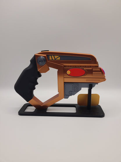 Bajoran Phaser Replica with Display Stand Working Trigger & Removable Power Cell