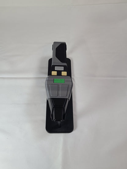 Cobrahead Phaser Replica with Display Stand & Nameplate | Sci-Fi Prop | 3D Printed Collector Display