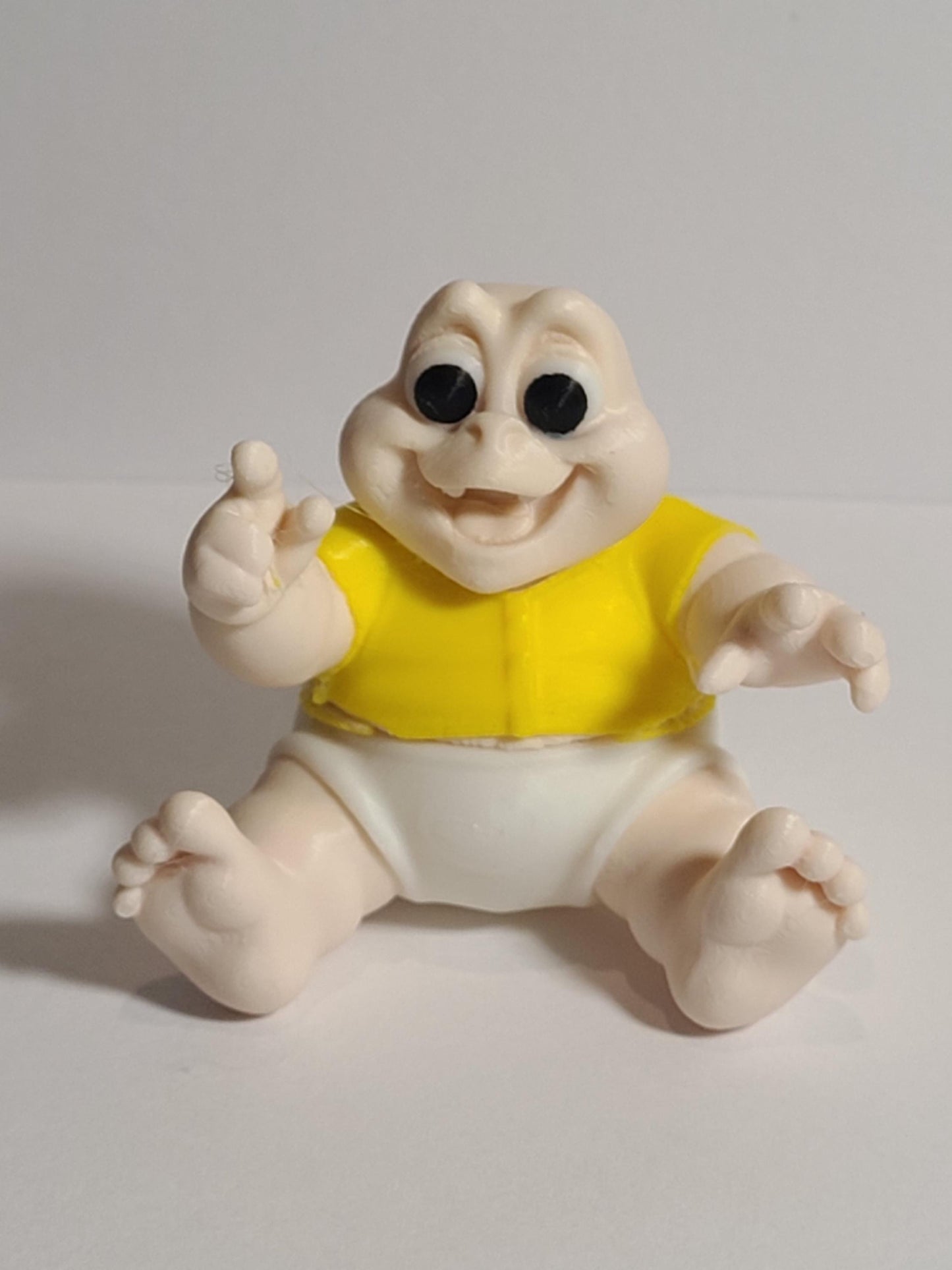 3D Printed Baby Dinosaur Flexi Toy • Dinosaurs TV Character, 4.5in Articulated Figure