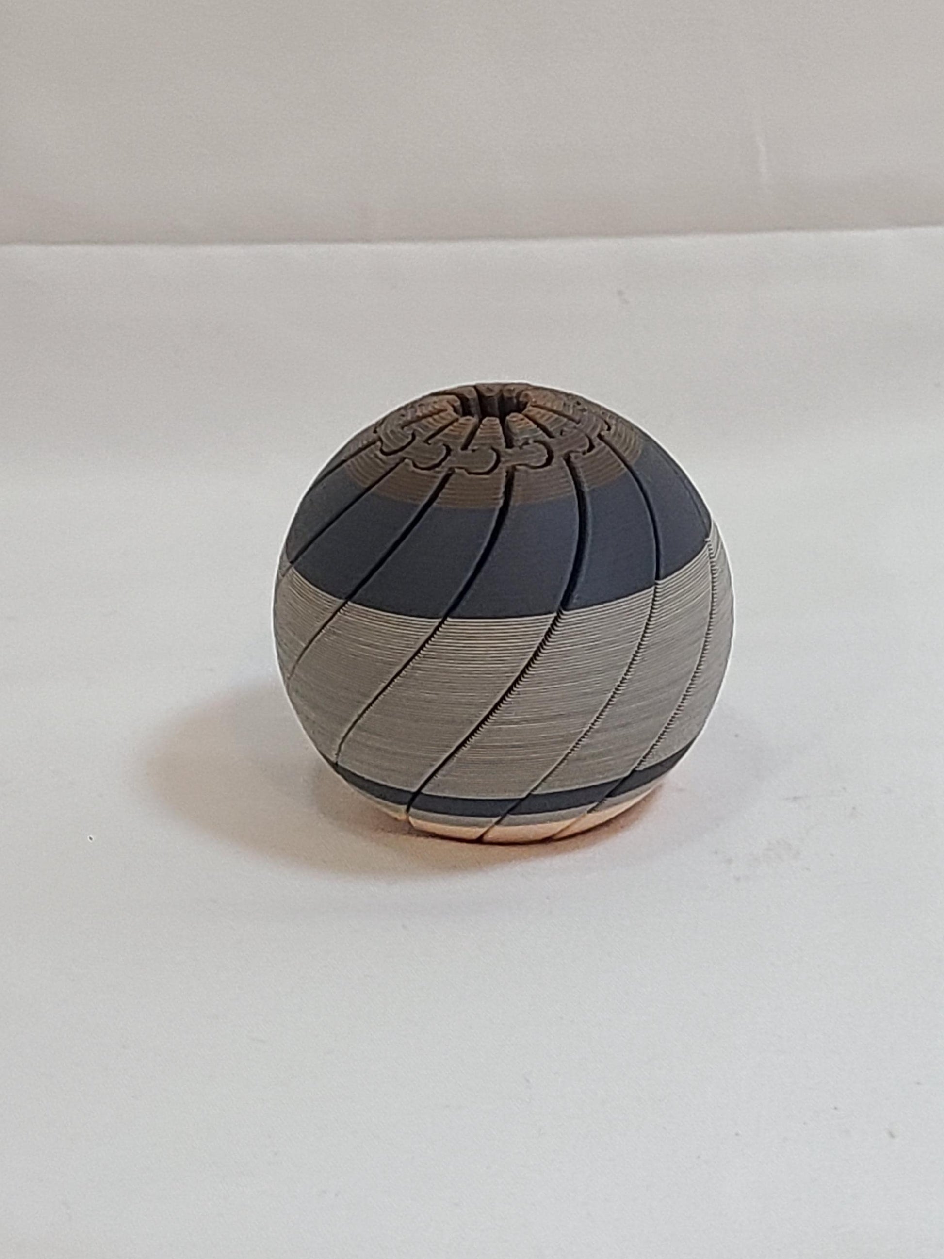 3D Printed Fidget Ball – Sensory Stress Relief Desk Toy for ADHD Anxiety (Pocket Size)