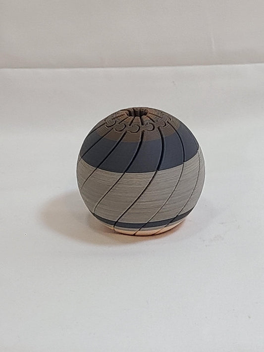 3D Printed Fidget Ball – Sensory Stress Relief Desk Toy for ADHD Anxiety (Pocket Size)