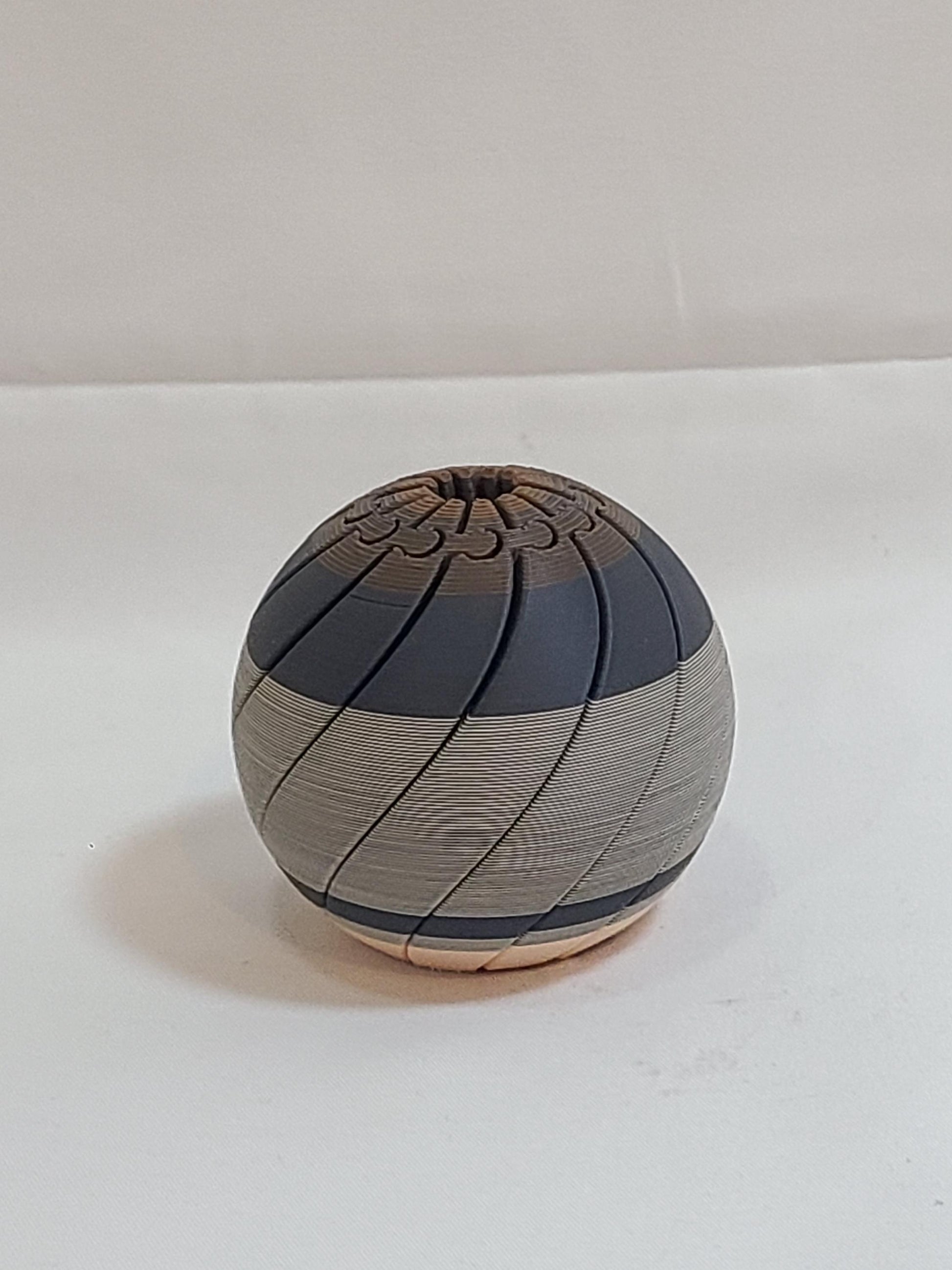 3D Printed Fidget Ball – Sensory Stress Relief Desk Toy for ADHD Anxiety (Pocket Size)