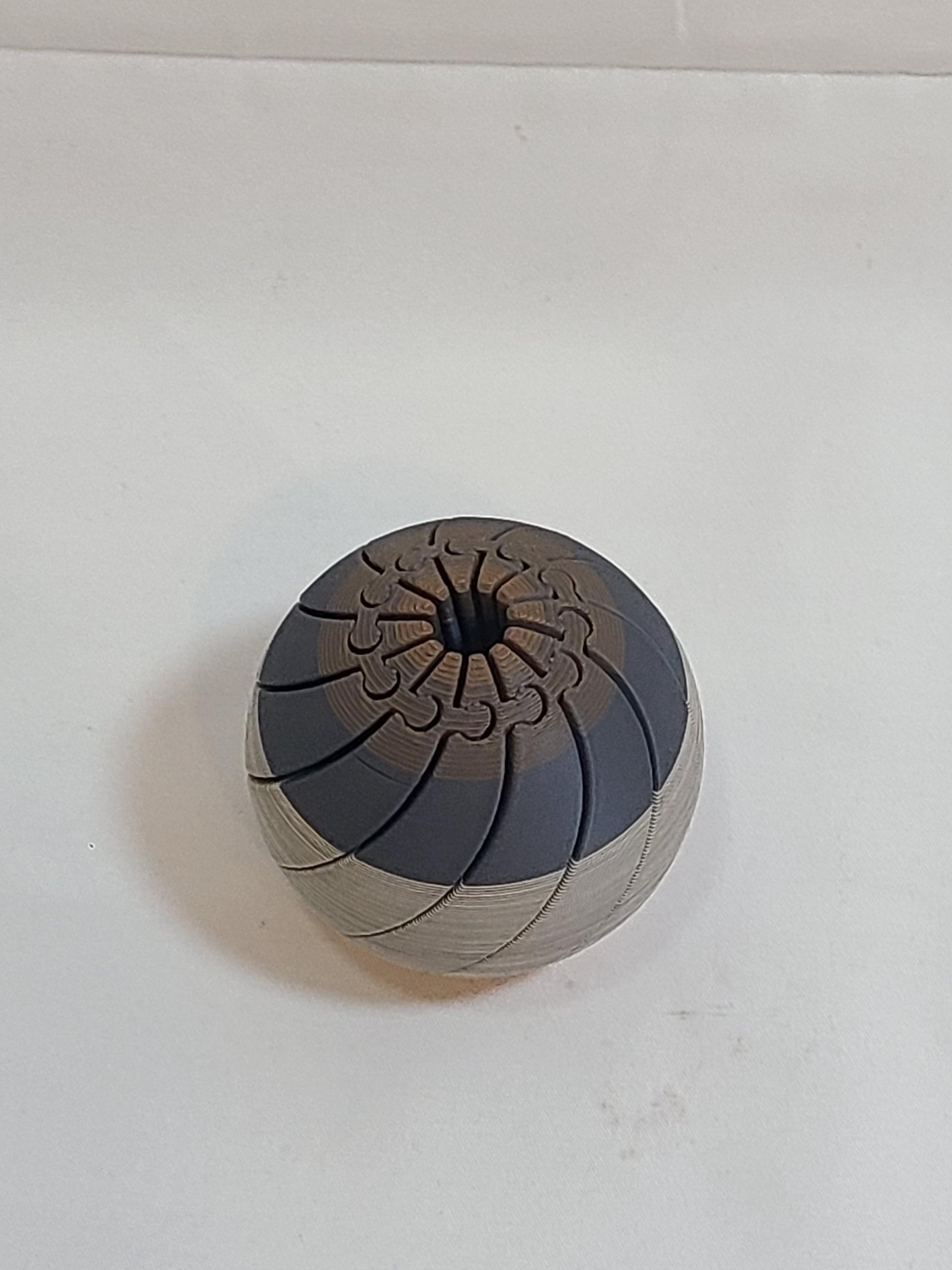 3D Printed Fidget Ball – Sensory Stress Relief Desk Toy for ADHD Anxiety (Pocket Size)