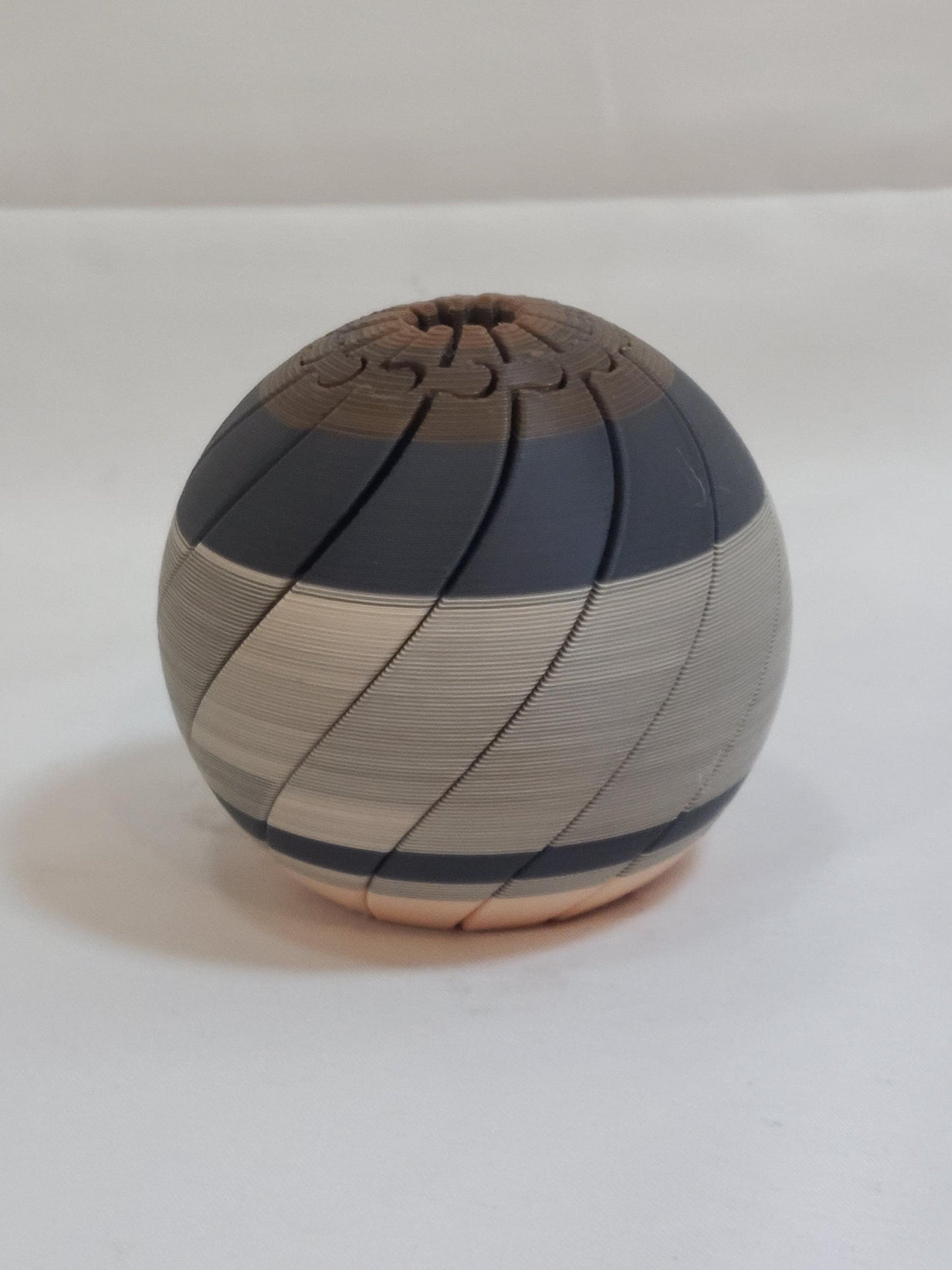 3D Printed Fidget Ball – Sensory Stress Relief Desk Toy for ADHD Anxiety (Pocket Size)