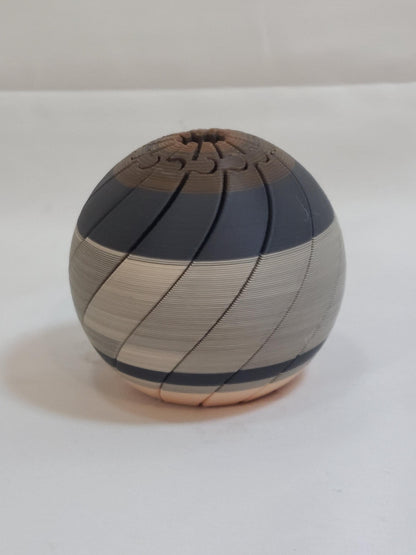 3D Printed Fidget Ball – Sensory Stress Relief Desk Toy for ADHD Anxiety (Pocket Size)