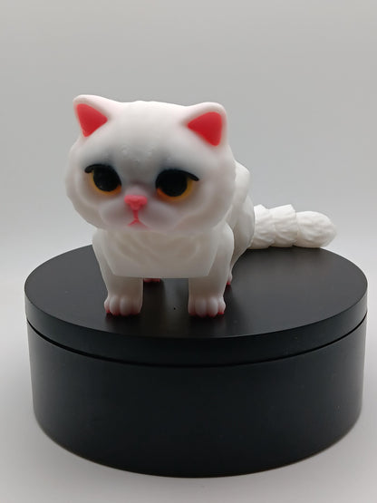 3D Printed Flexi Cat – Articulated Fidget Toy