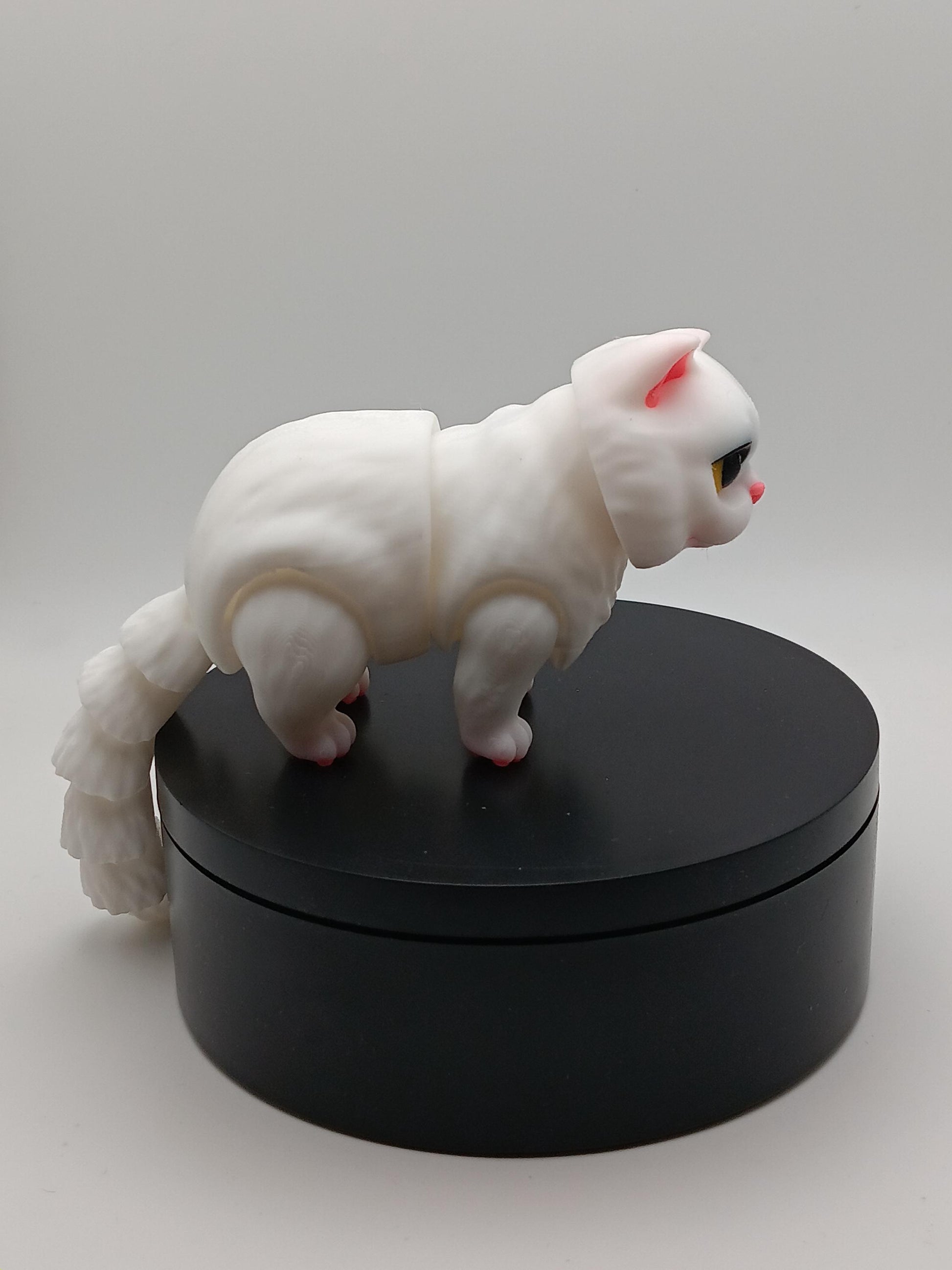 3D Printed Flexi Cat – Articulated Fidget Toy