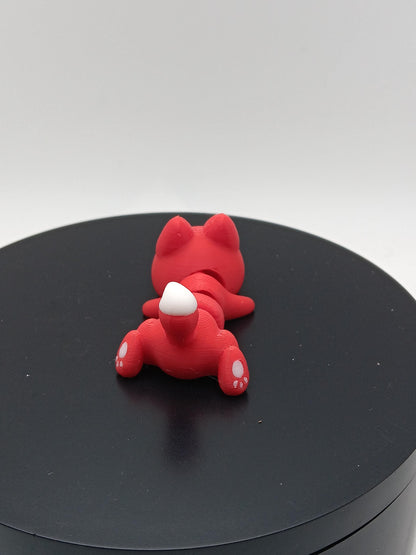 3D Printed Flexi Fox Fidget Toy | Desk Animal Model