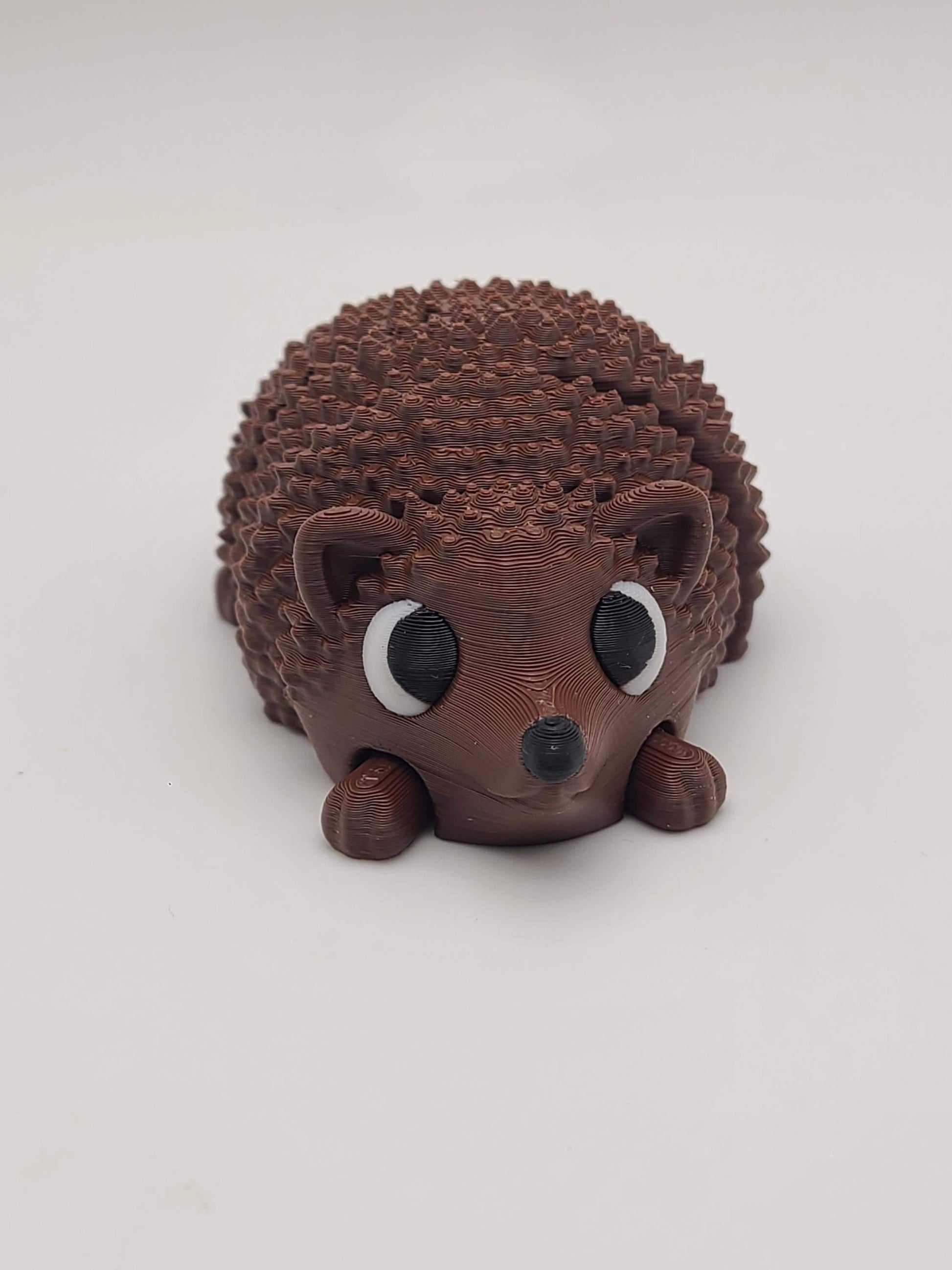 3D Printed Flexi Hedgehog – Articulated Fidget Toy, Desk Decor
