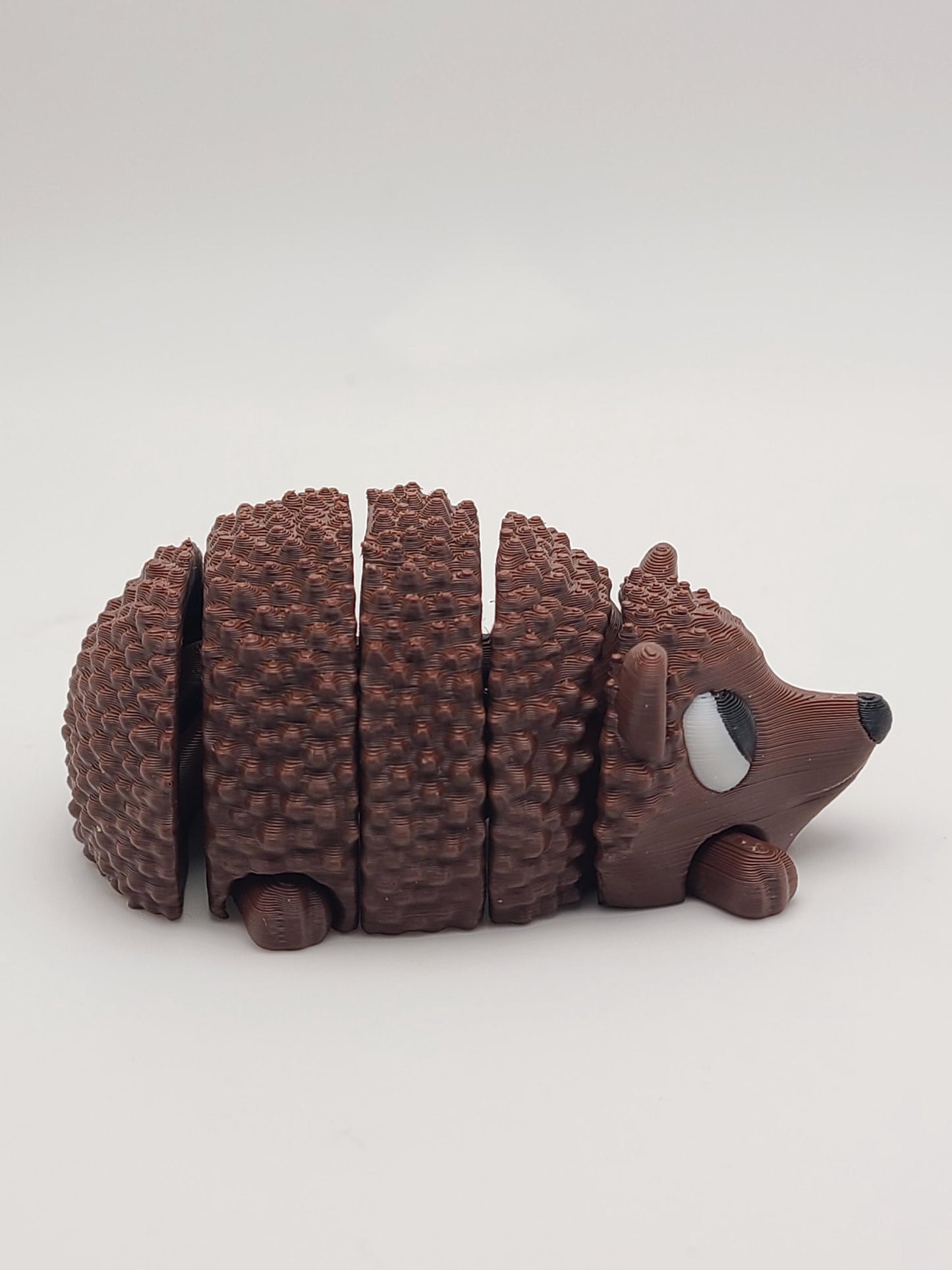 3D Printed Flexi Hedgehog – Articulated Fidget Toy, Desk Decor