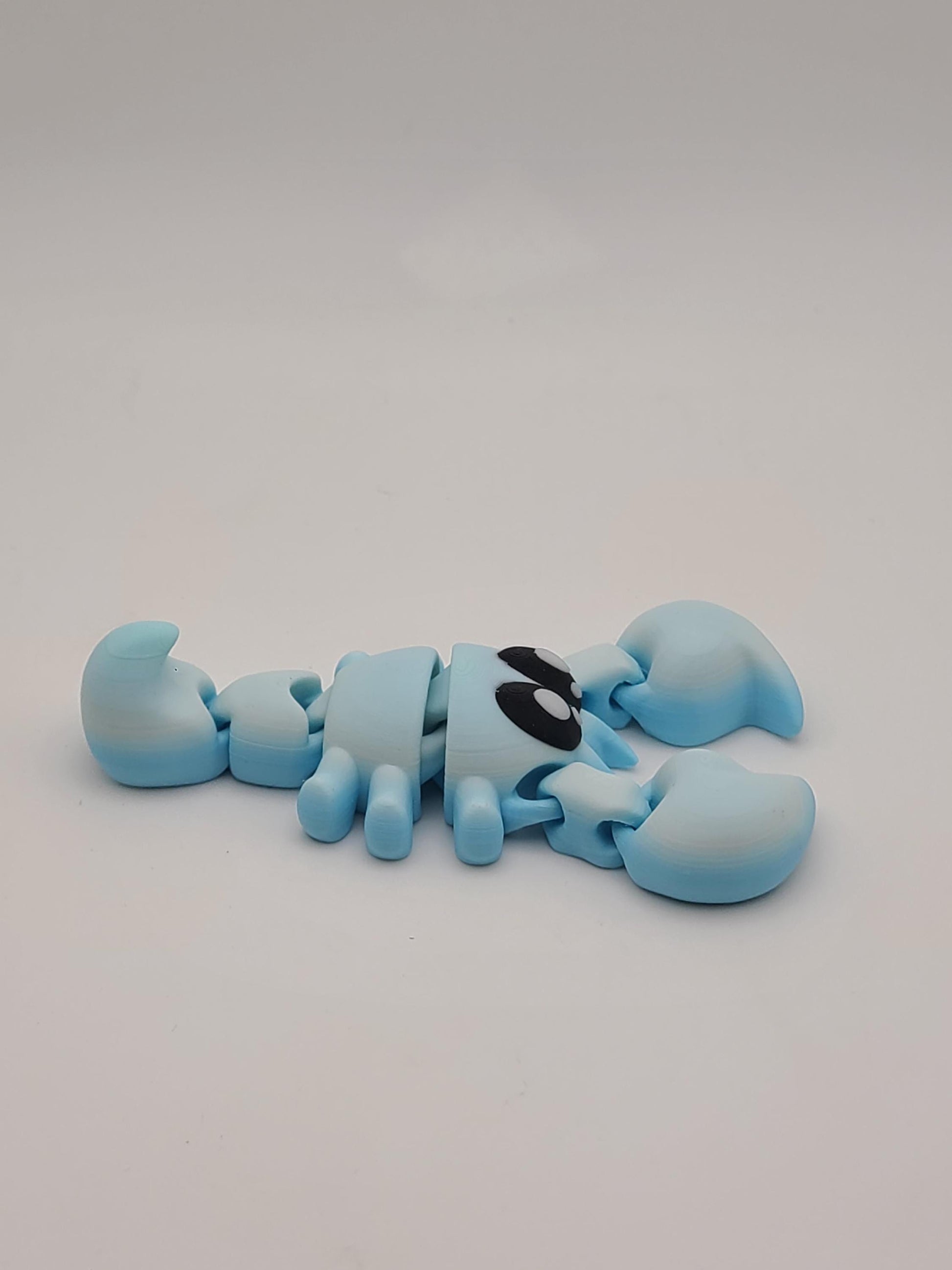 3D Printed Flexi Scorpion Keychain | Articulated Desk Toy | Poseable Scorpion Fidget Gift