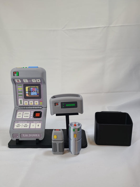 3D Printed TR-560 Tricorder Prop • Sci-Fi Cosplay, Fan Collectible