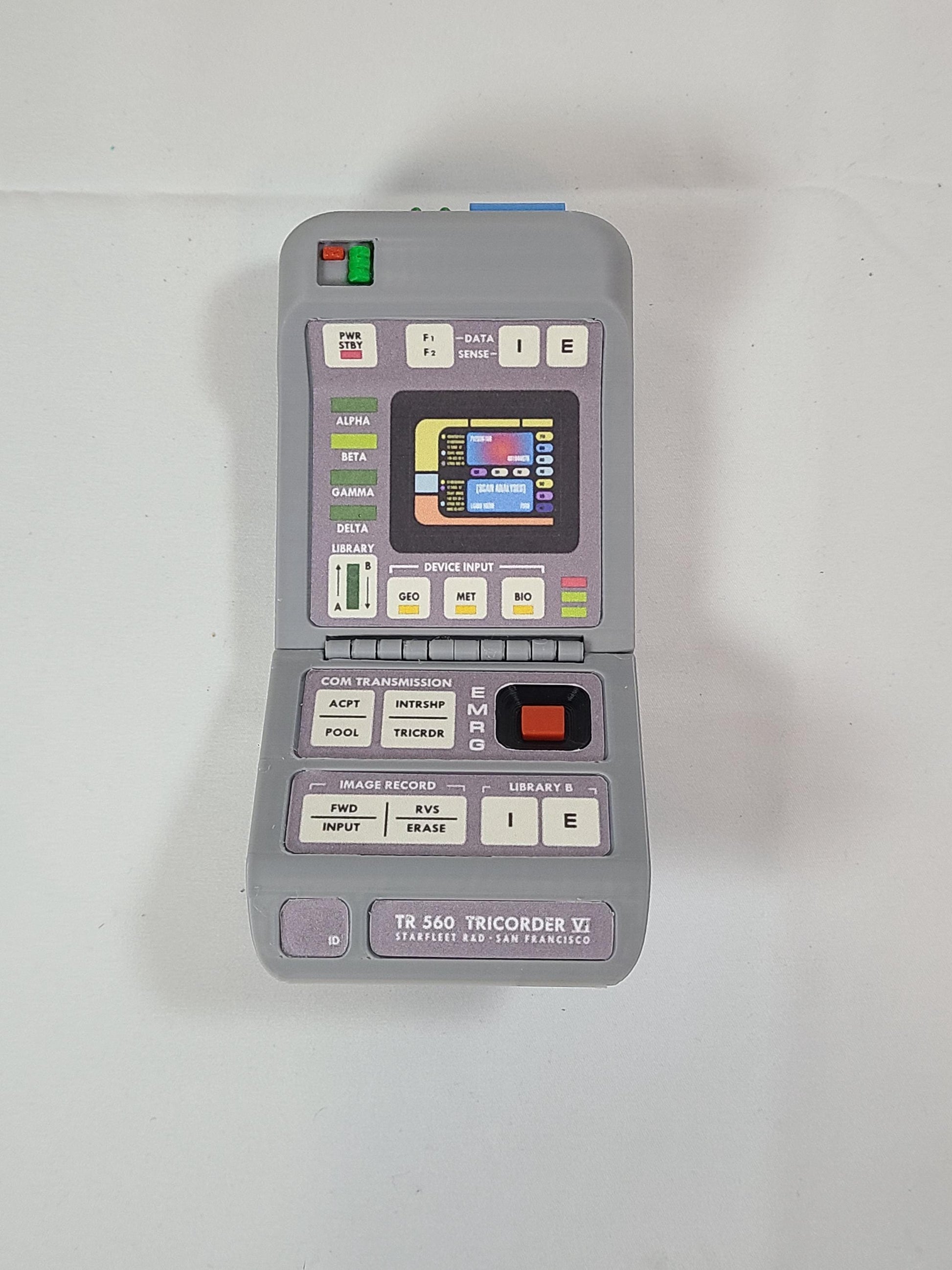3D Printed TR-560 Tricorder Prop • Sci-Fi Cosplay, Fan Collectible