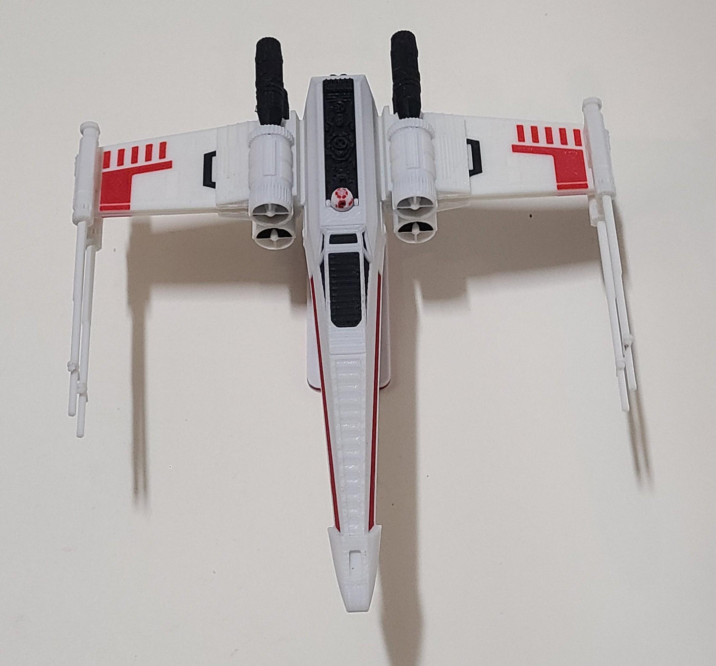 3D Printed X-Wing Fighter Model | Sci-Fi Starfighter Decor