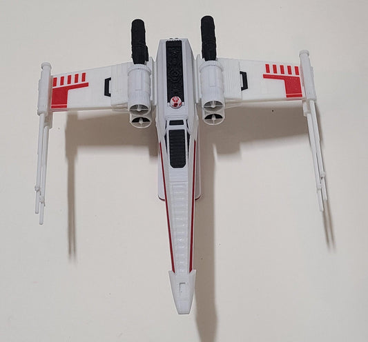 3D Printed X-Wing Fighter Model | Sci-Fi Starfighter Decor