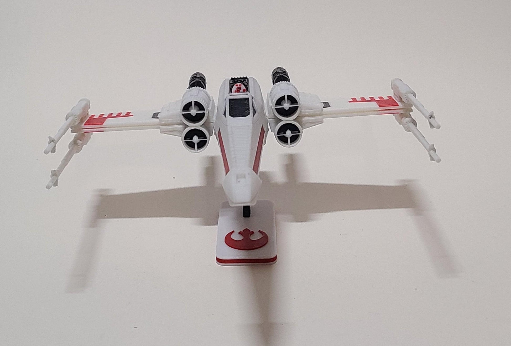 3D Printed X-Wing Fighter Model | Sci-Fi Starfighter Decor