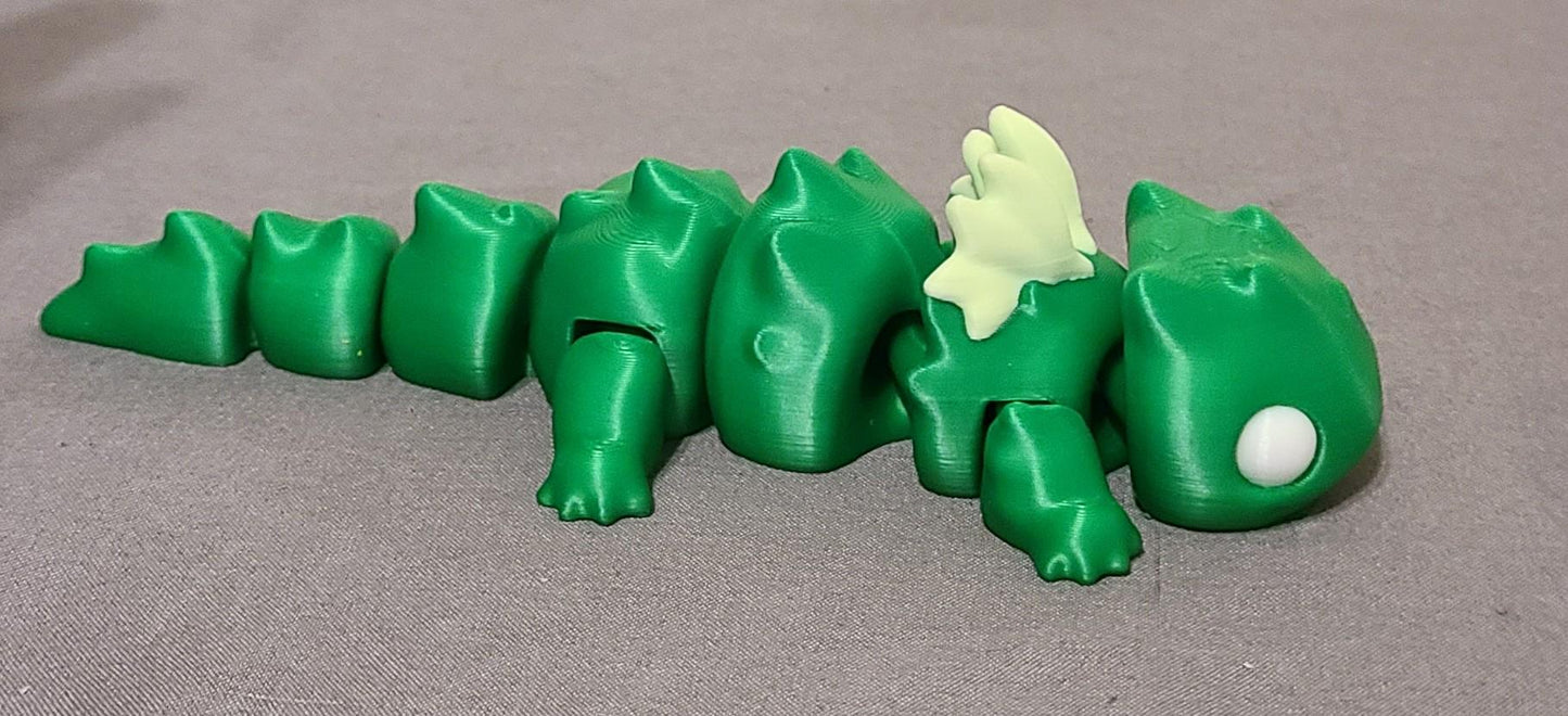 Dramander Flexi Toy • 3D Printed Articulated Dragon Lizard