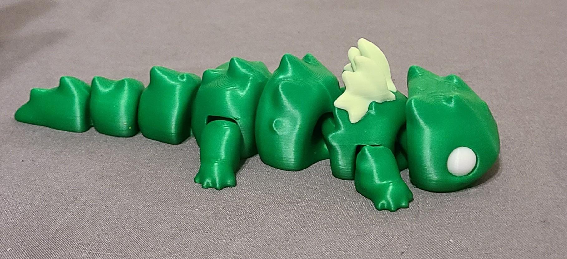Dramander Flexi Toy • 3D Printed Articulated Dragon Lizard
