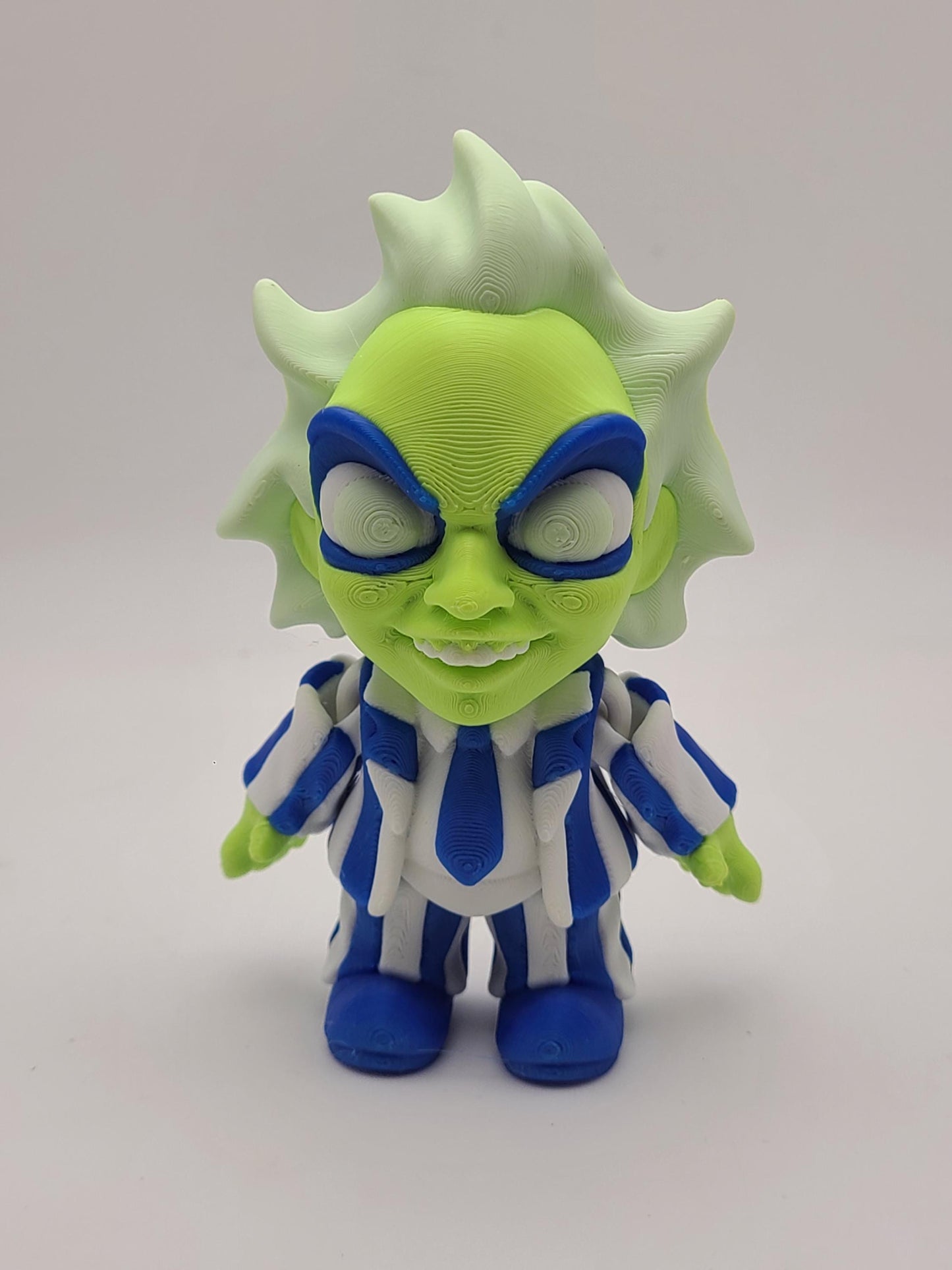 Flexi Beetlejuice Figure – 3D Printed Poseable Toy Collectible