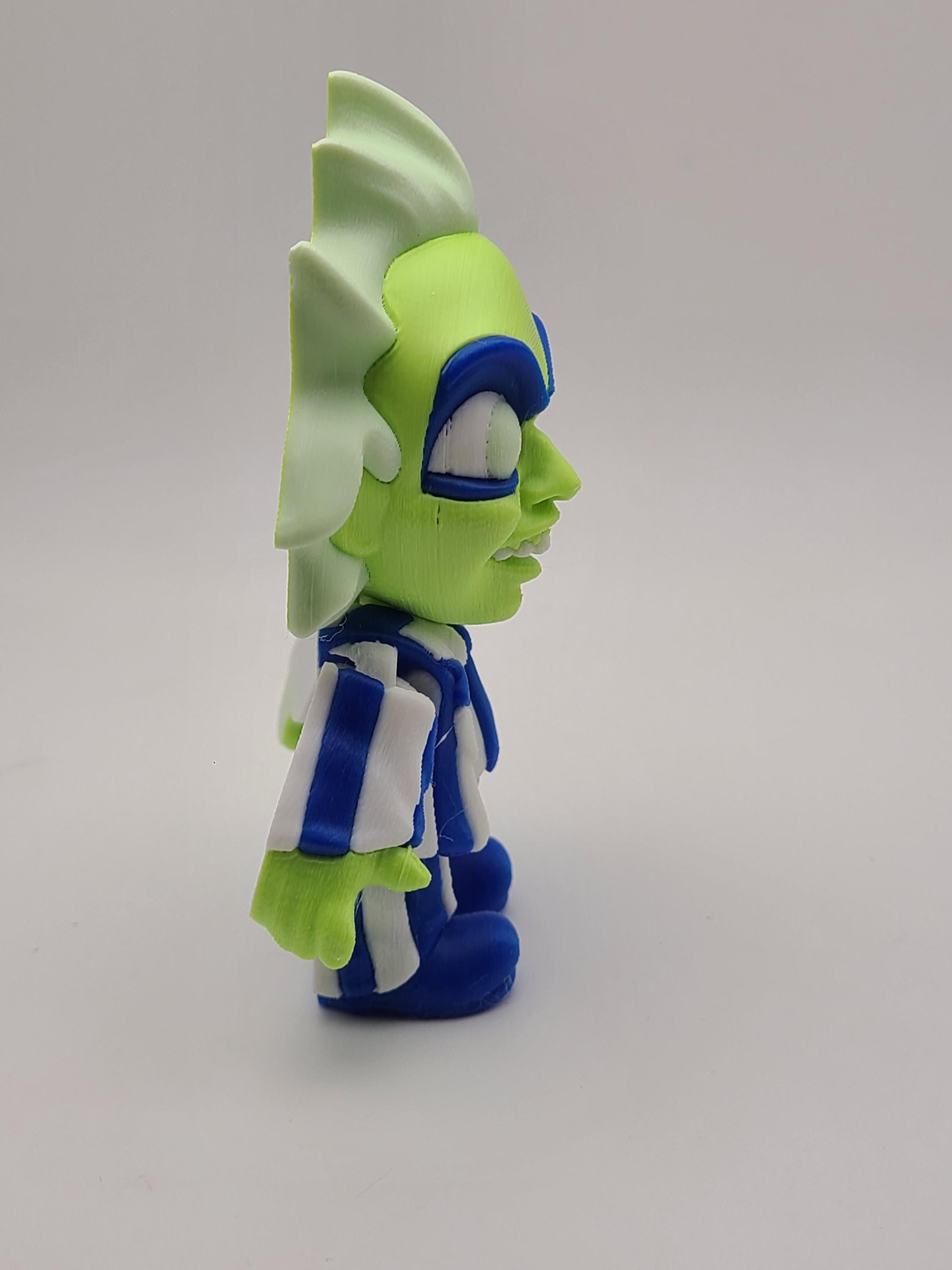 Flexi Beetlejuice Figure – 3D Printed Poseable Toy Collectible