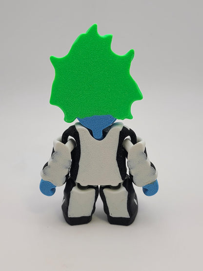 Flexi Bob Toy | 3D Printed Articulated Figure | Beetlejuice 2 Inspired