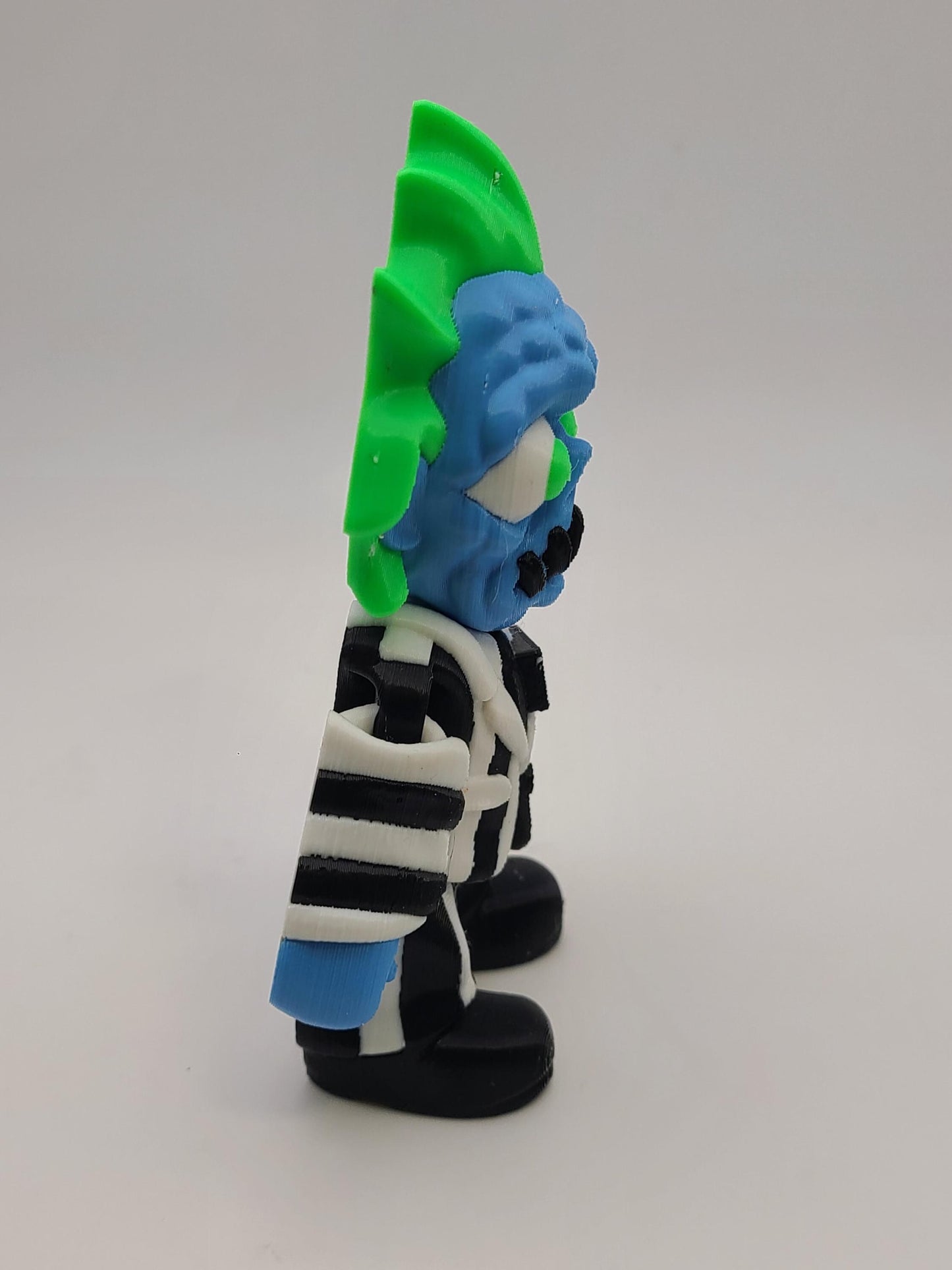 Flexi Bob Toy | 3D Printed Articulated Figure | Beetlejuice 2 Inspired