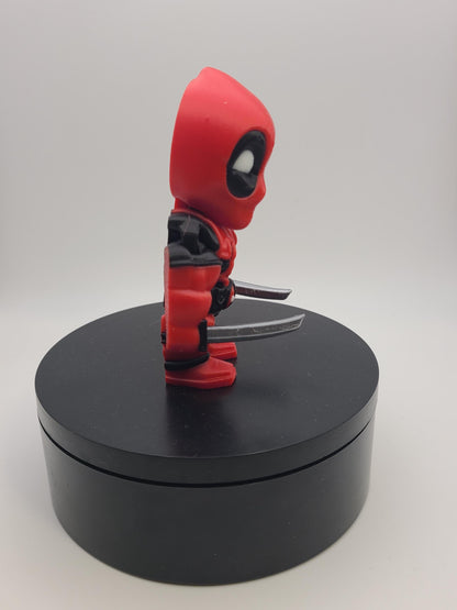 Flexi Deadpool Toy | 3D Printed Flexible Collectible Figure | Poseable Desk Toy | Marvel Inspired Gift
