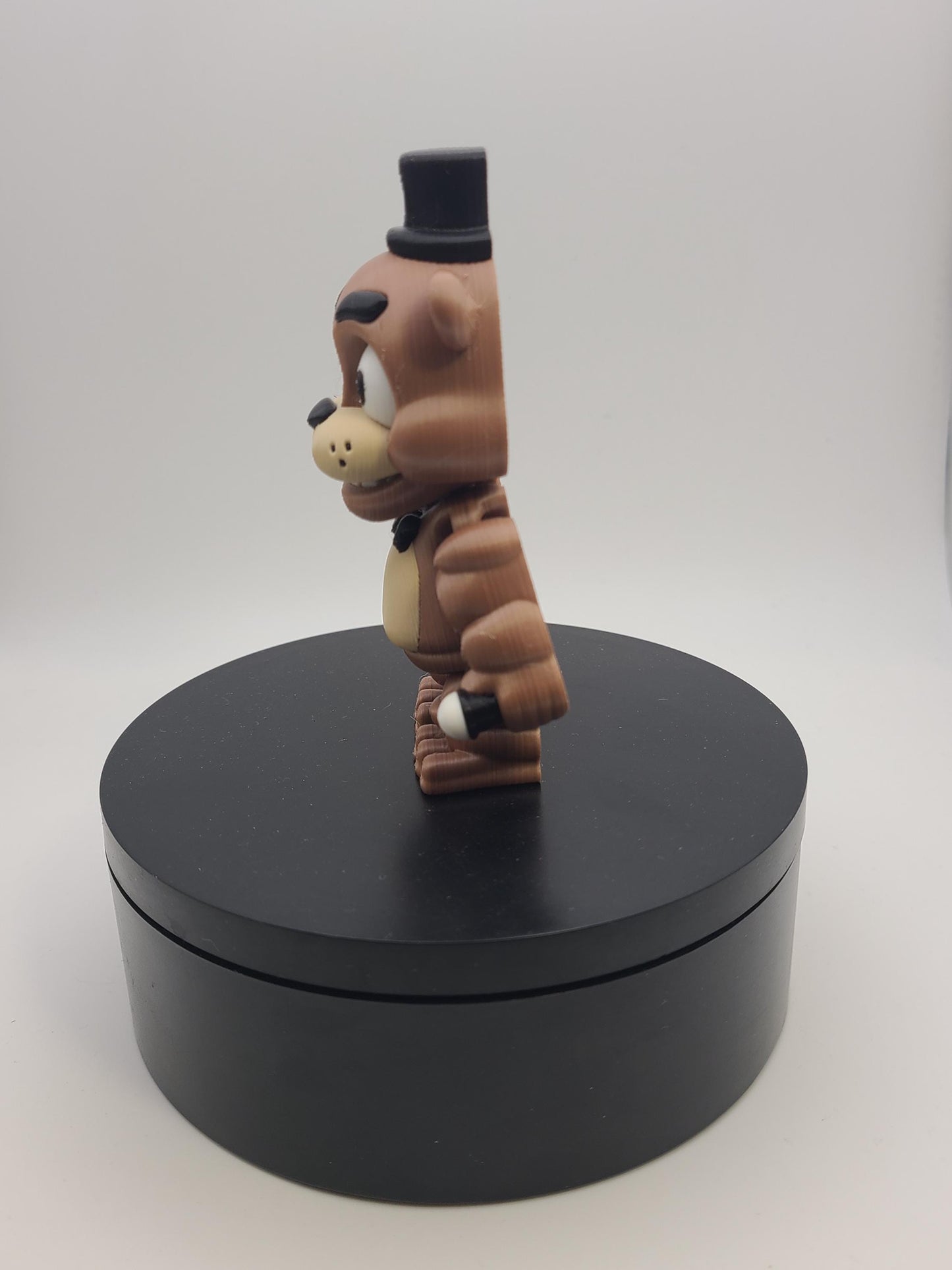 Flexi Freddy Bear Toy | Five Nights Movie Collectible | Poseable 3D Printed Horror Gamer Gift