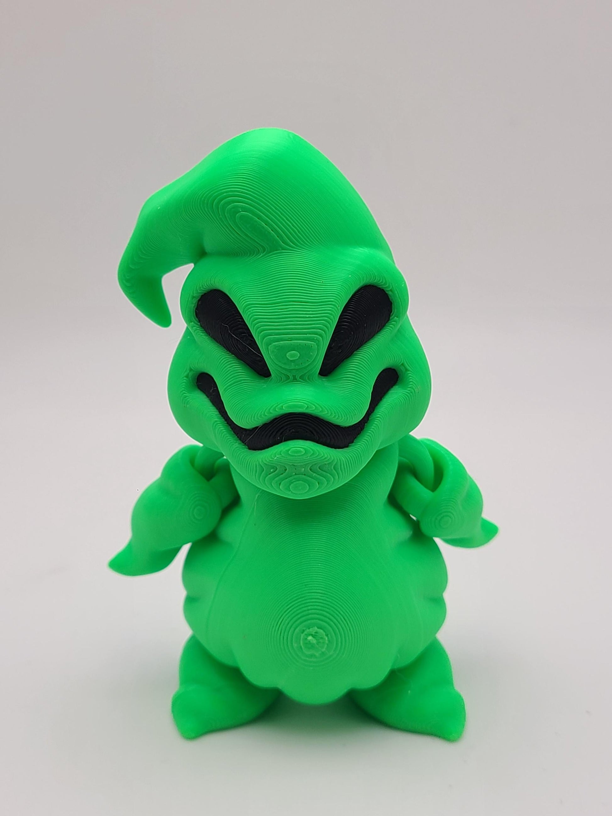 Flexi Oogie Boogie Toy – Articulated Nightmare Before Christmas Inspired 3D Printed Collectible
