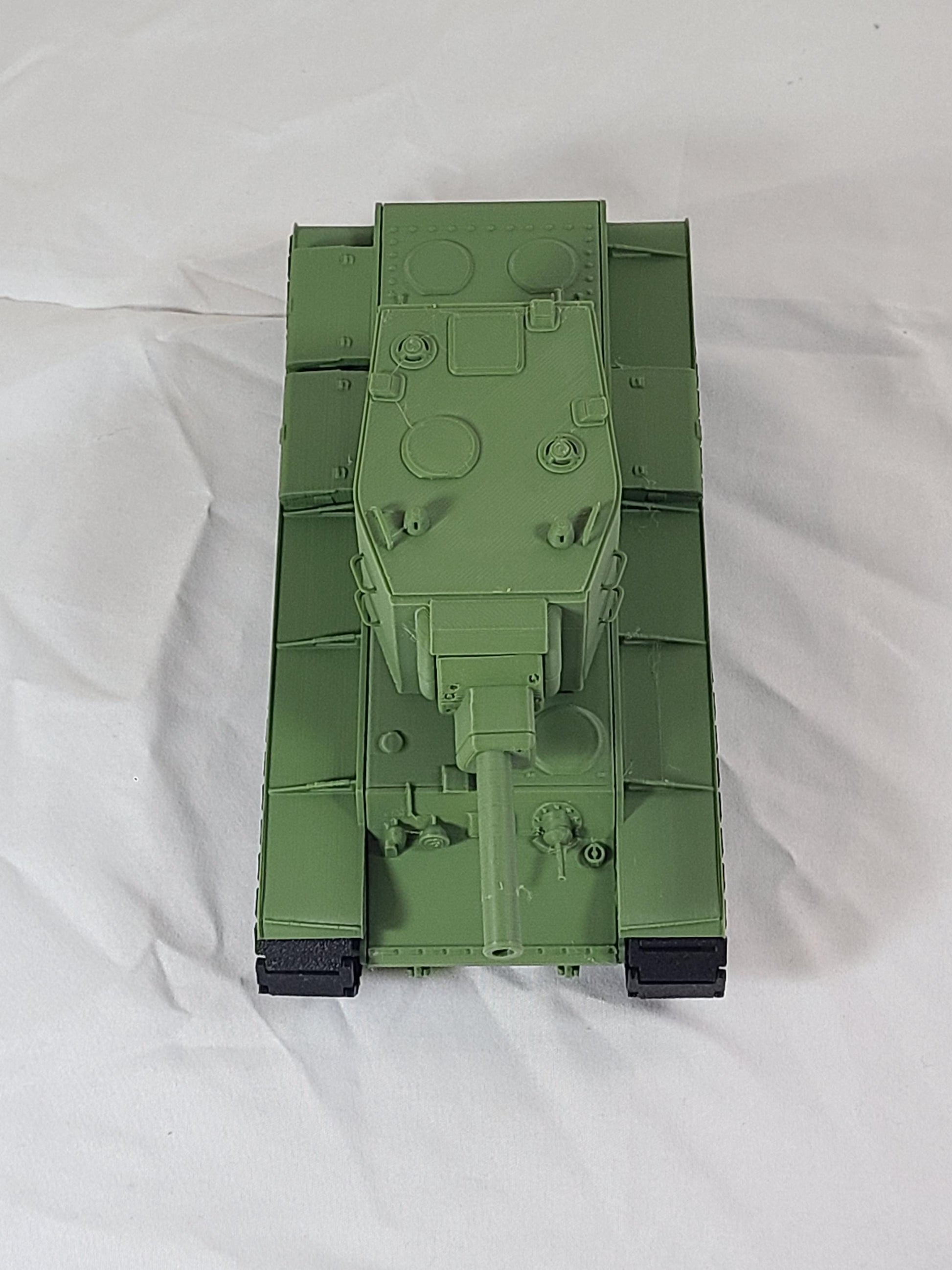 KV-2 Heavy Tank Model | 1:35 Scale, Working Tracks