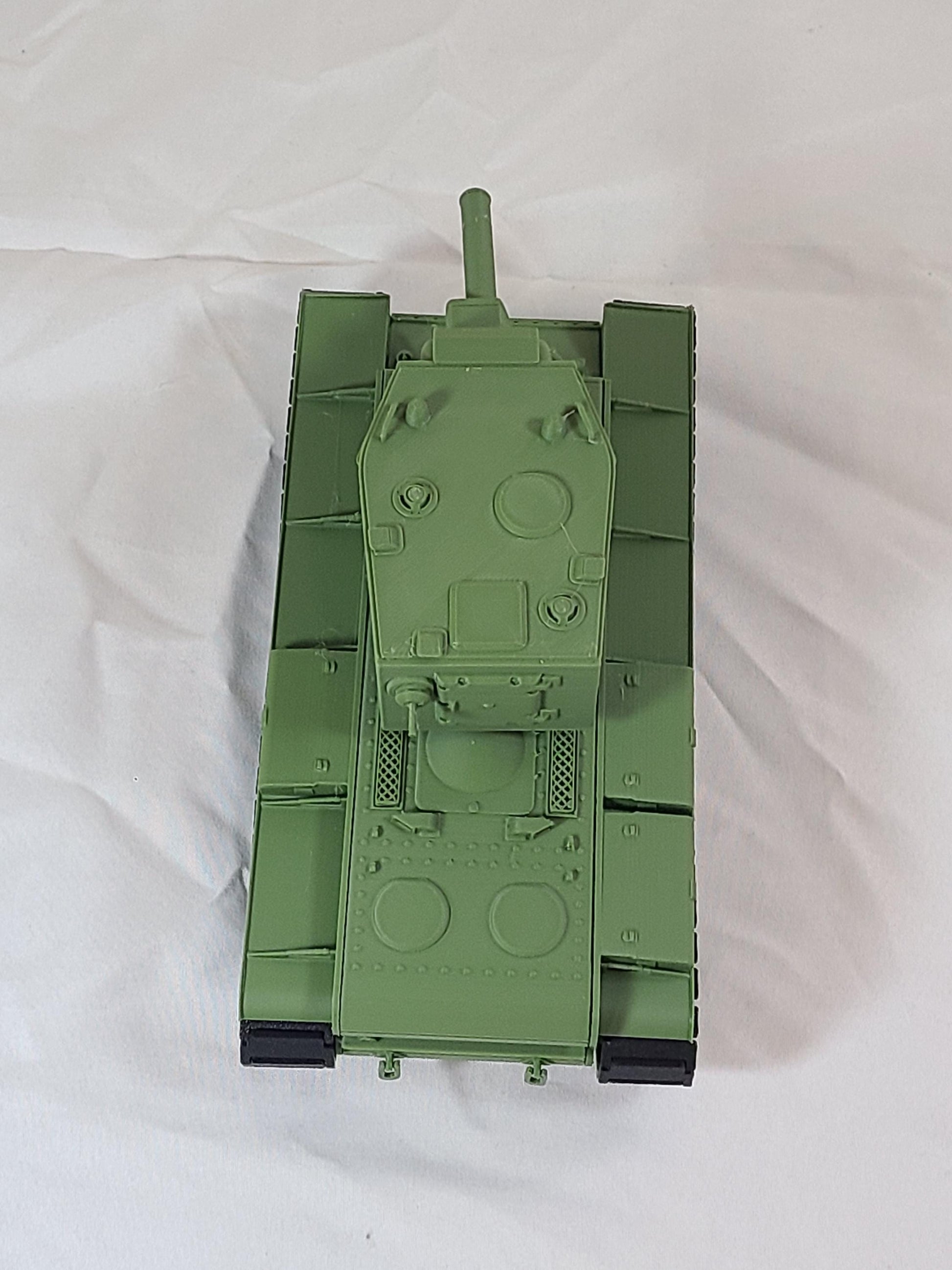 KV-2 Heavy Tank Model | 1:35 Scale, Working Tracks