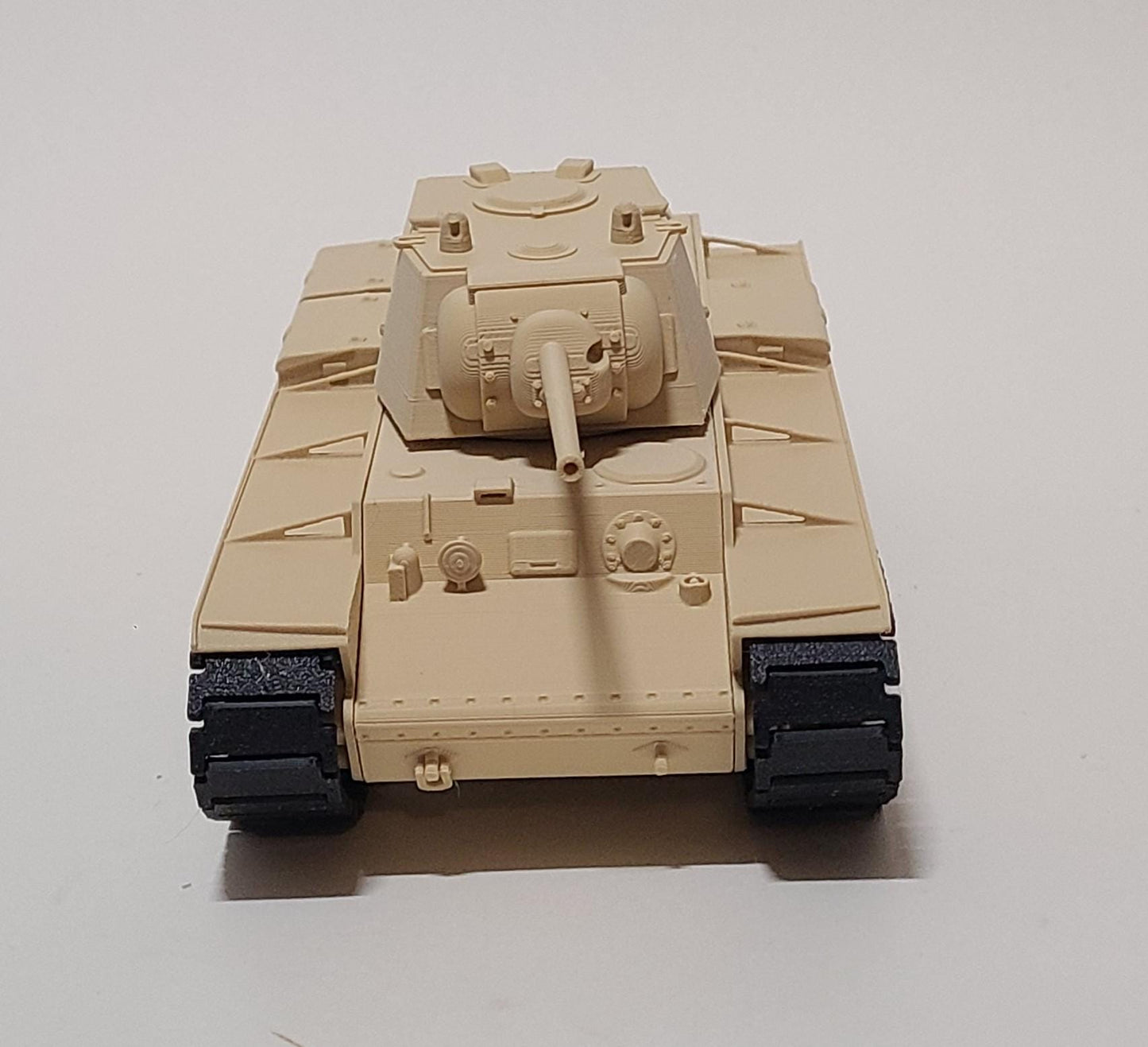 KV-1 Soviet Heavy Tank 1:35 Scale | 3D Printed Model Tank with Working Tracks & Rotating Turret | WWII Military Armor Replica