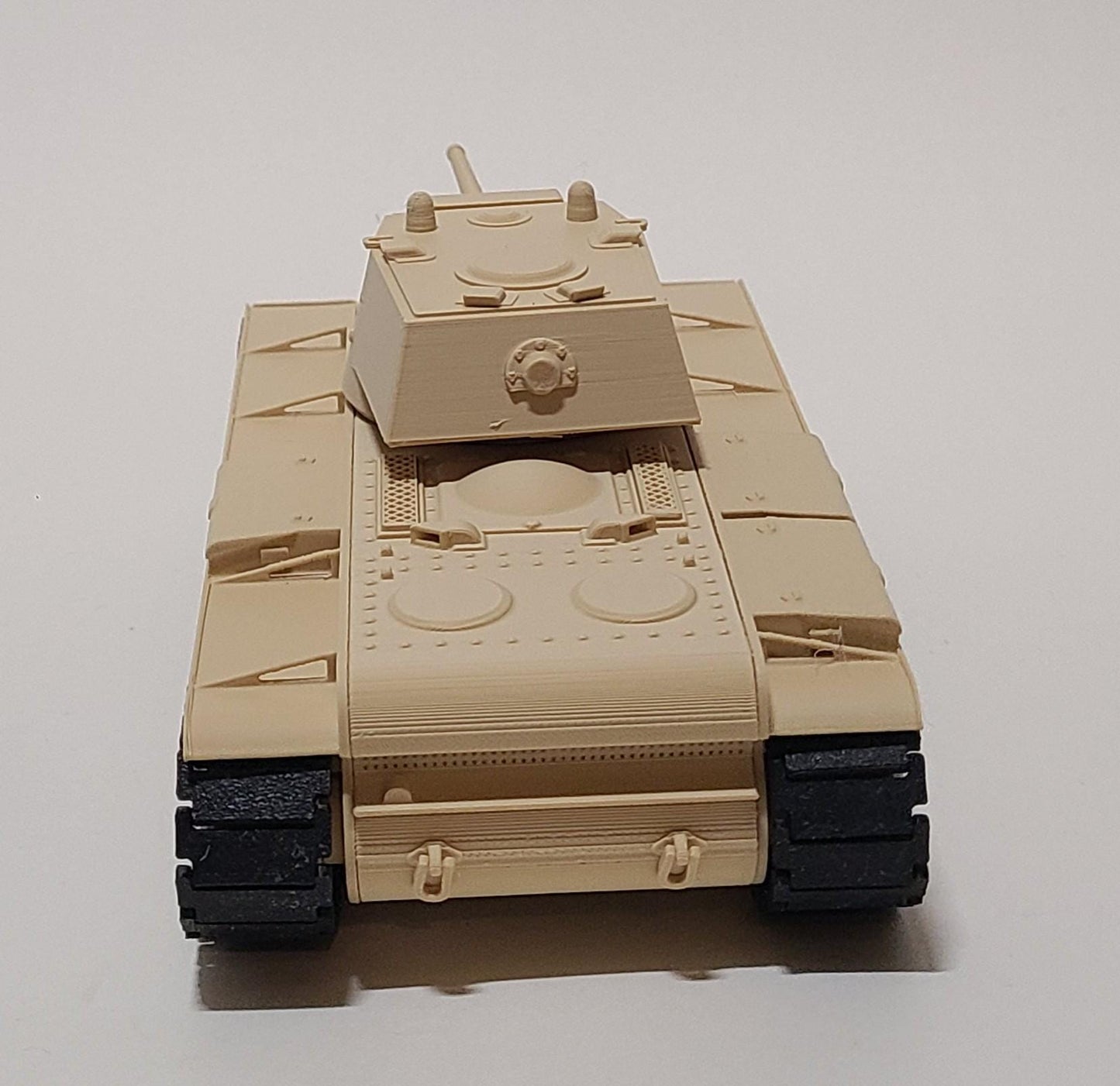 KV-1 Soviet Heavy Tank 1:35 Scale | 3D Printed Model Tank with Working Tracks & Rotating Turret | WWII Military Armor Replica