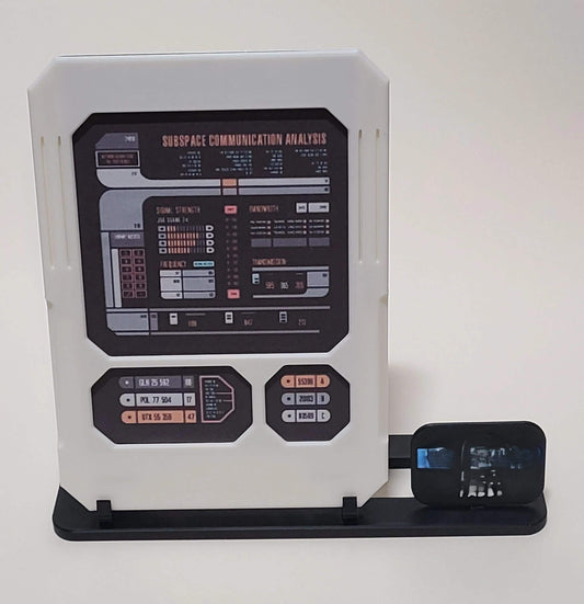 PADD Replica | Tablet Prop | Interchangeable With Slides | Sci-Fi Desk Display | 3D Printed Trek Inspired Collectible