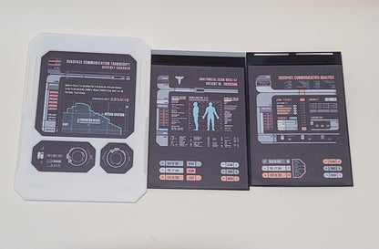 PADD Replica | Tablet Prop | Interchangeable With Slides | Sci-Fi Desk Display | 3D Printed Trek Inspired Collectible