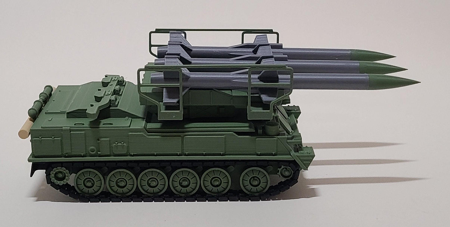 SA-6 Gainful Missile Launcher Model | 1/35 Scale, Working Tracks