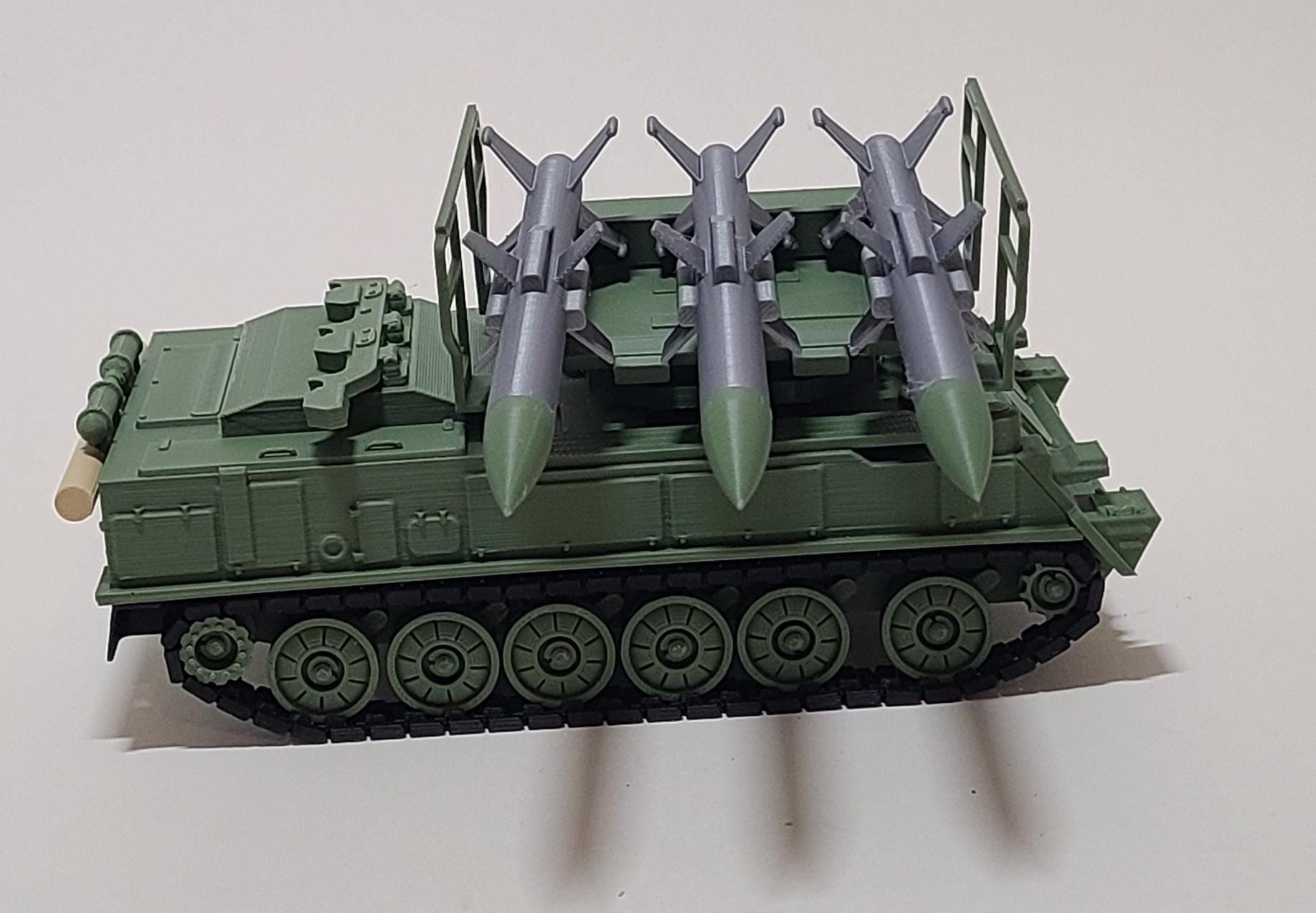 SA-6 Gainful Missile Launcher Model | 1/35 Scale, Working Tracks