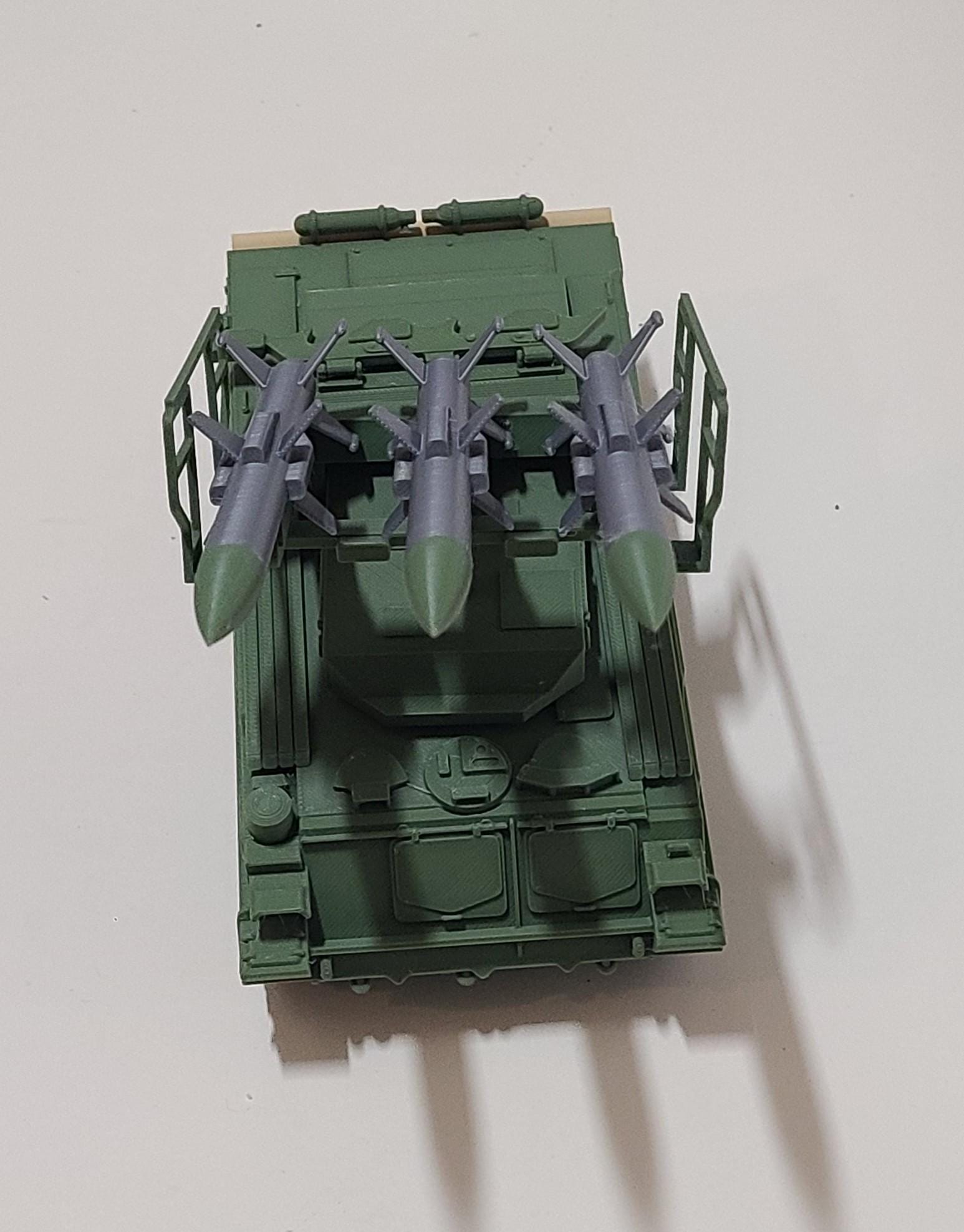 SA-6 Gainful Missile Launcher Model | 1/35 Scale, Working Tracks