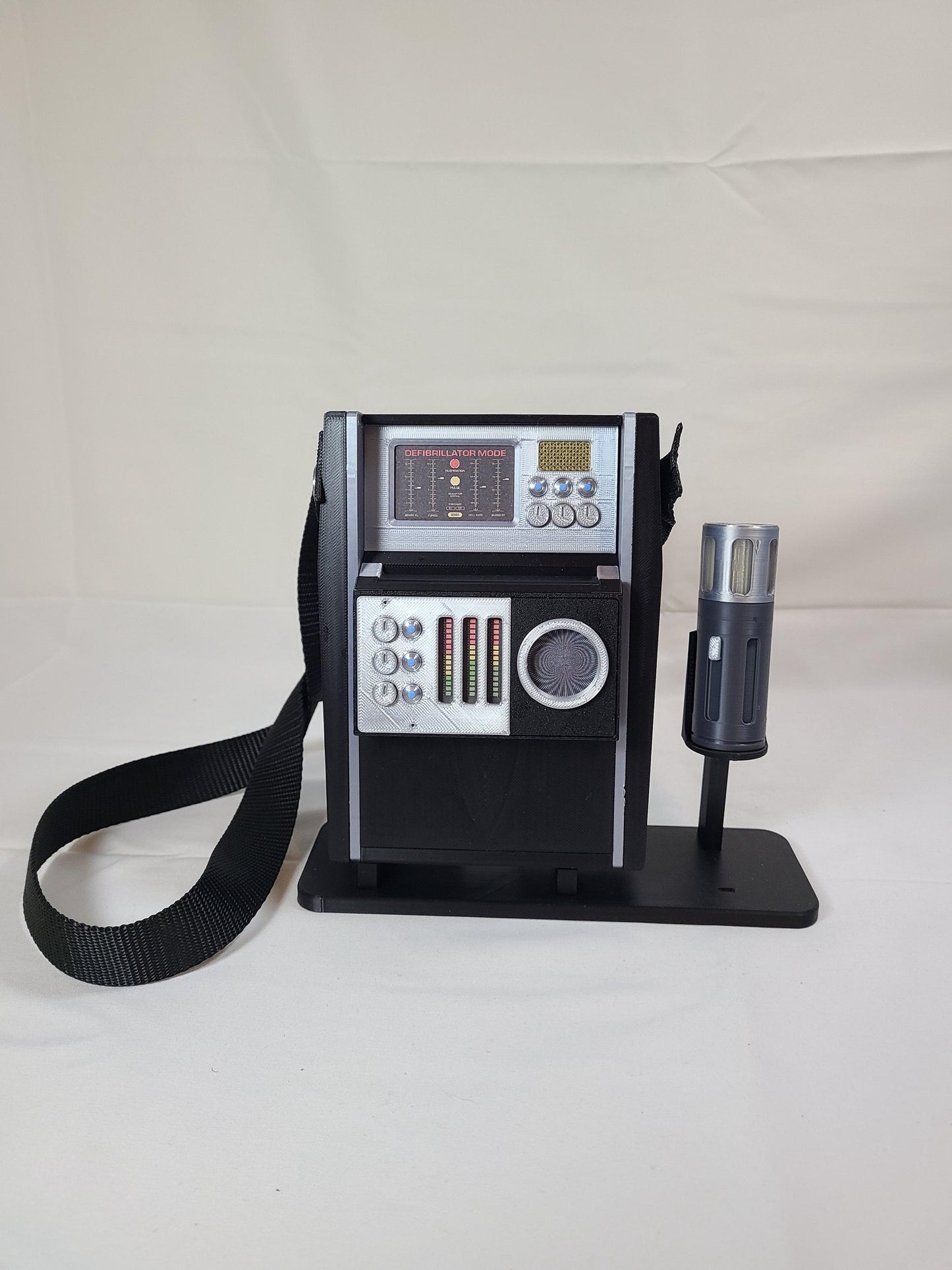 SNW Tricorder Replica, Prop with Strap, Scanner, Display Stand & Nameplate